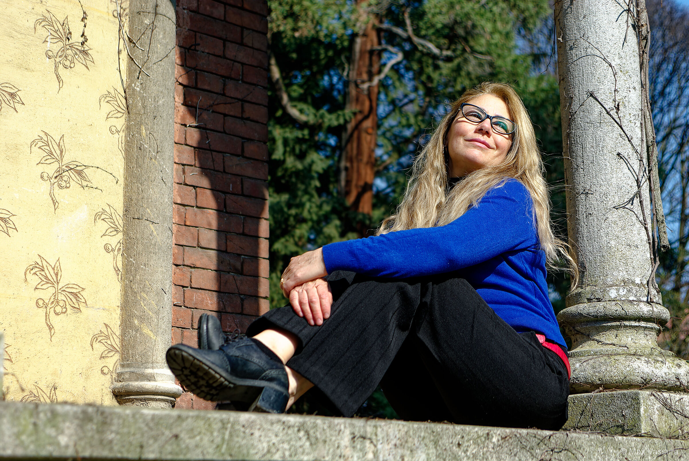 Letizia at Villa Braila