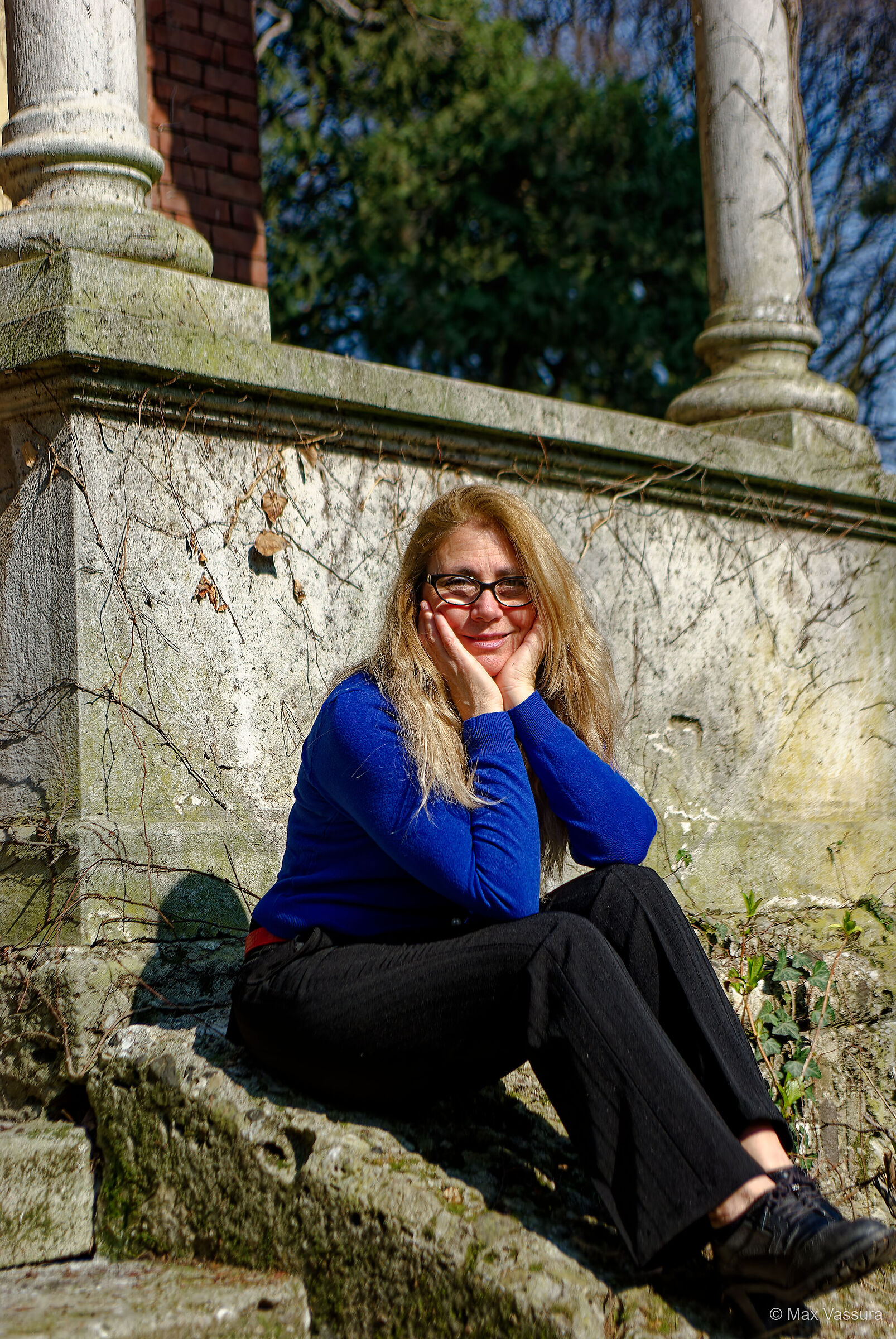 Letizia at Villa Braila