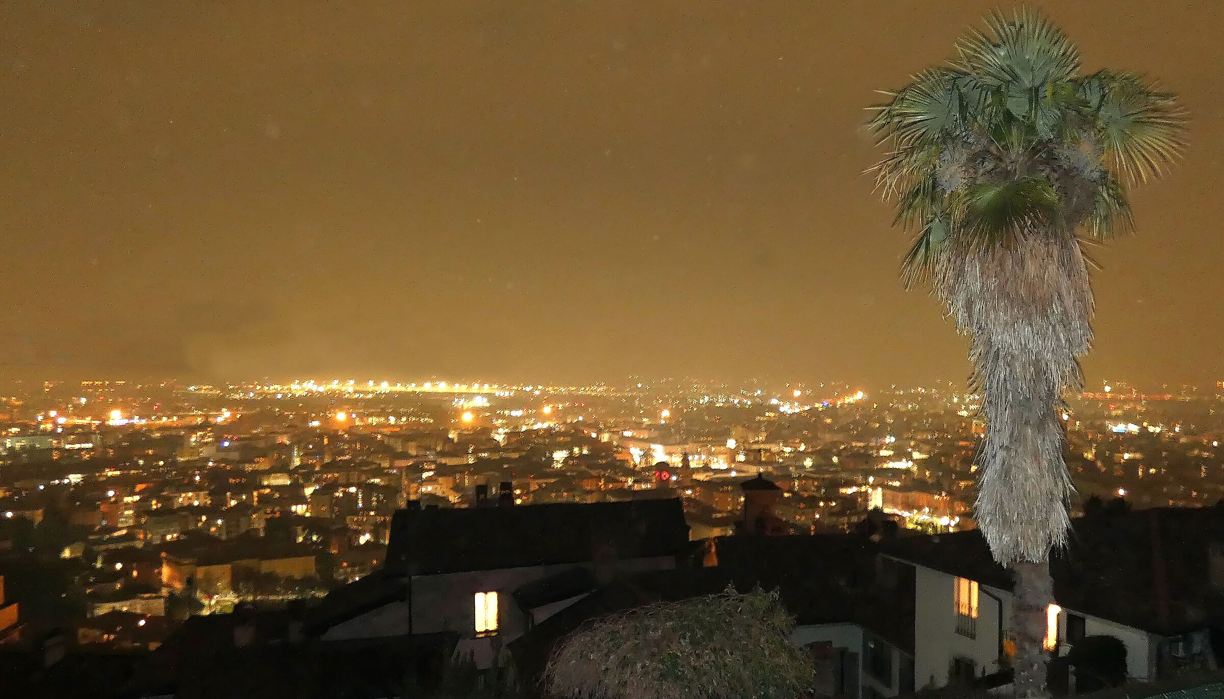 Night on Lower Bergamo