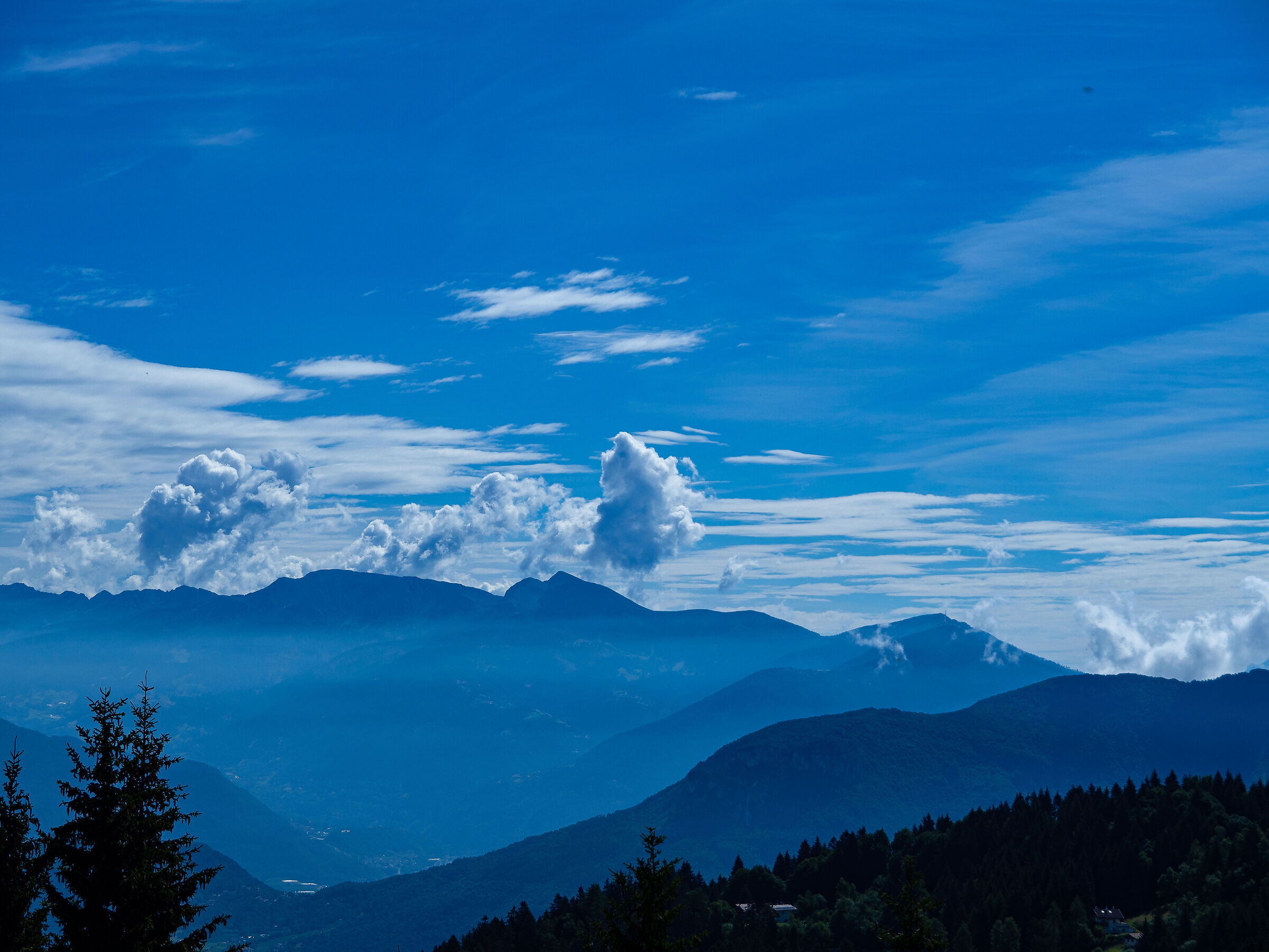 View from Monte Bondone