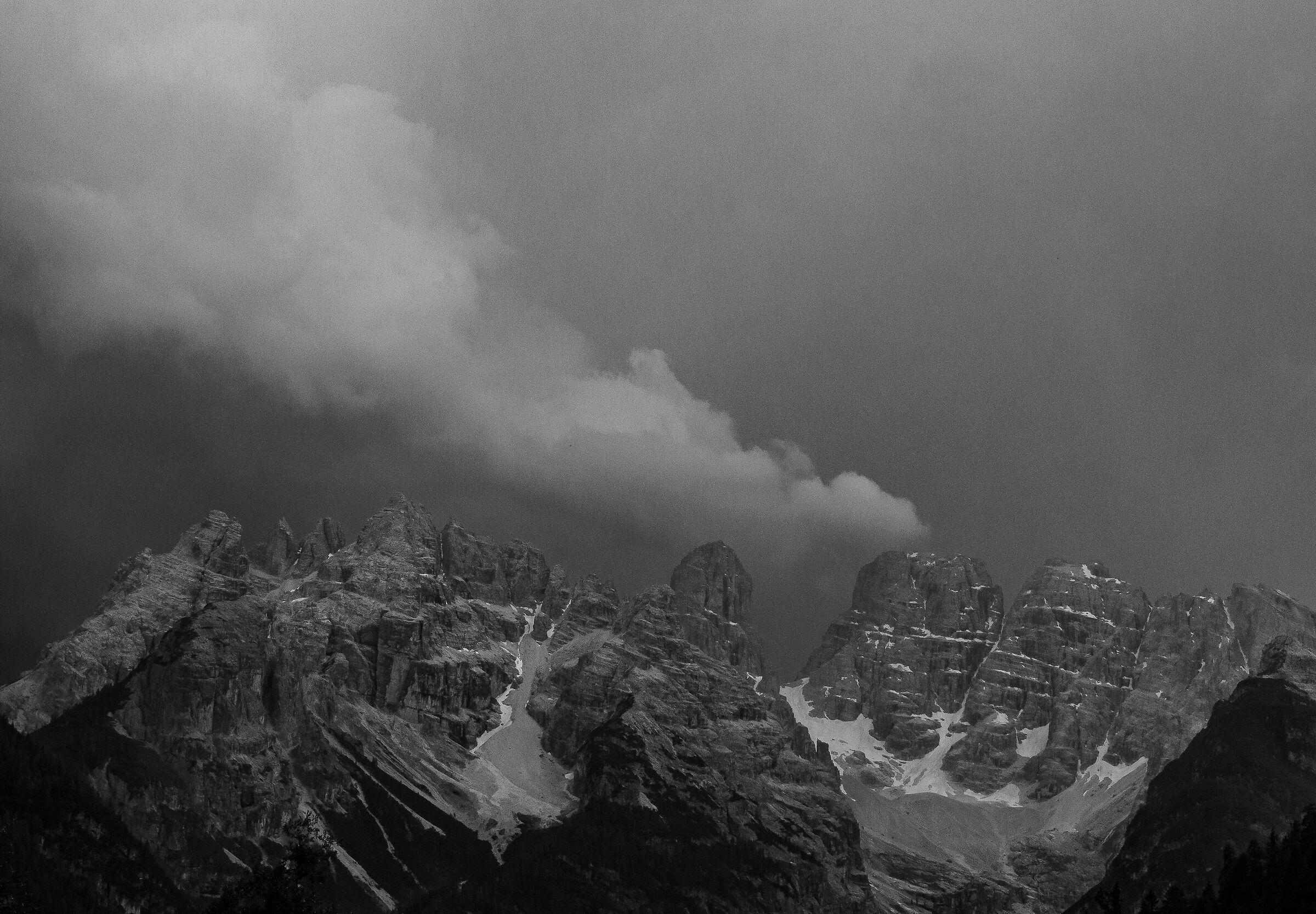 Towards the Three Peaks