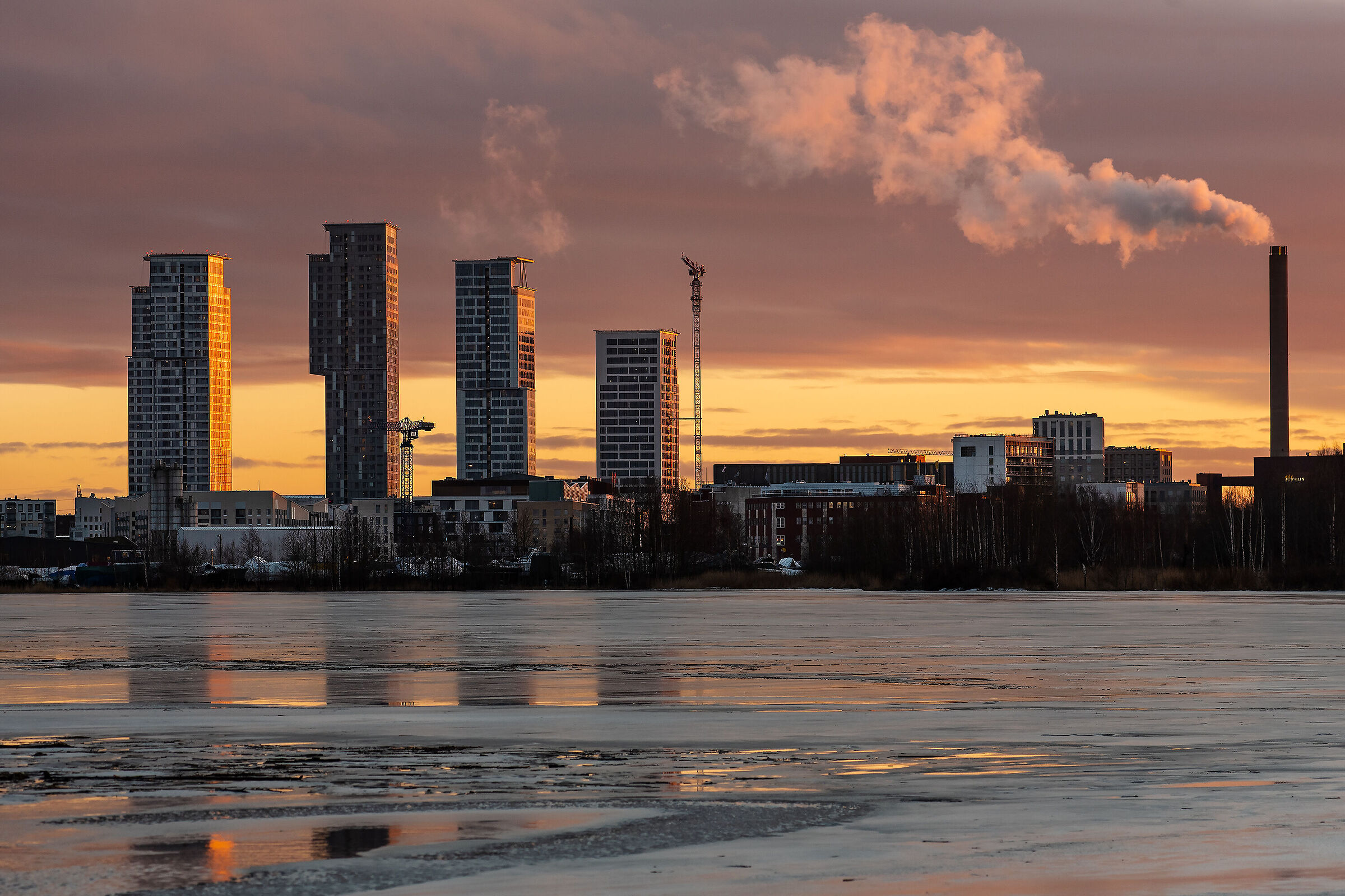 Skyline di Helsinki