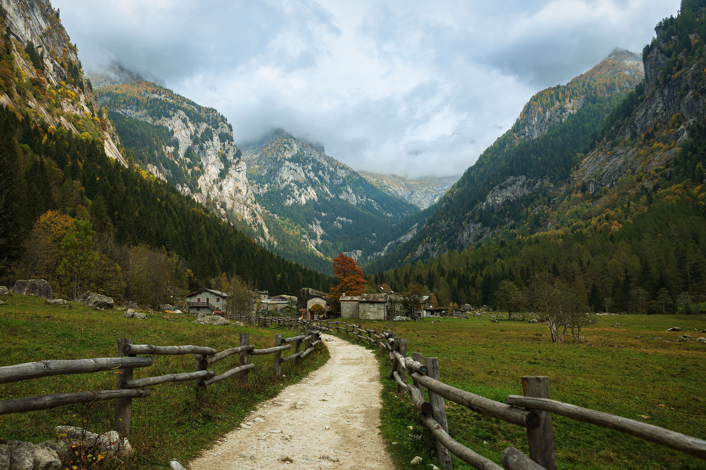 In the valley