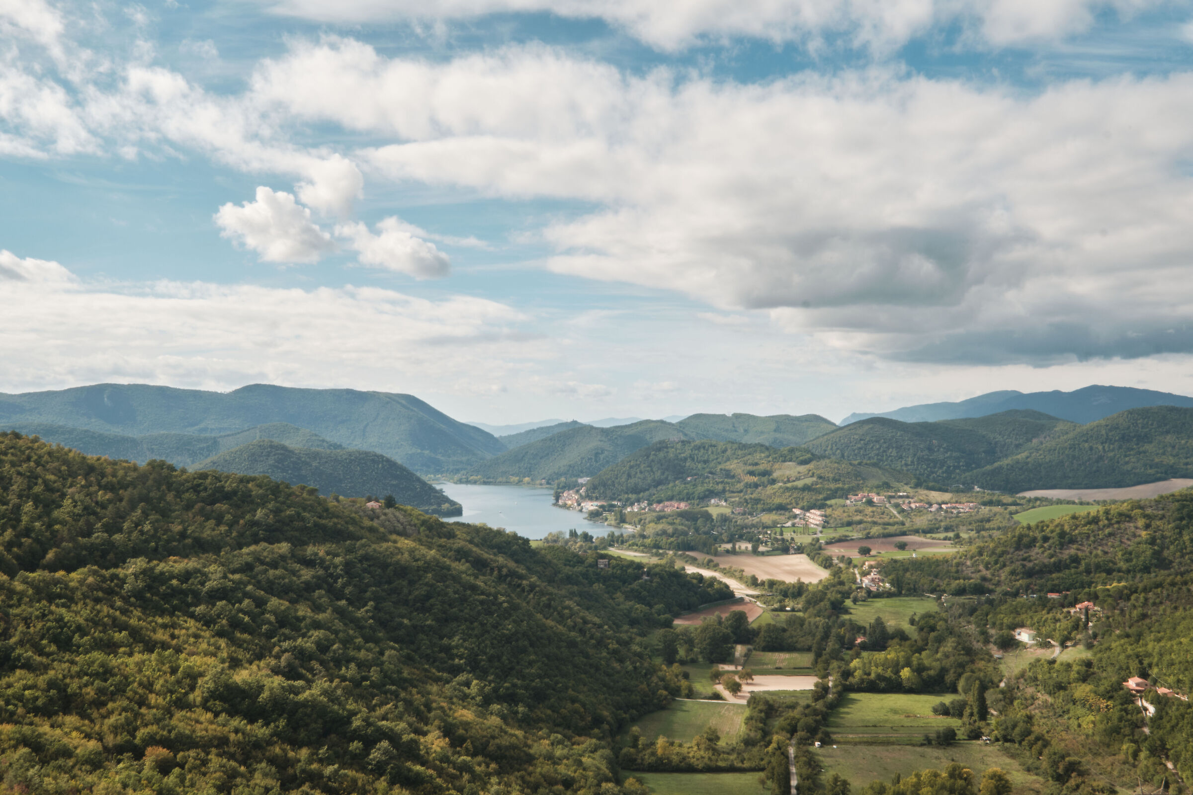 View of Lake Piediluco