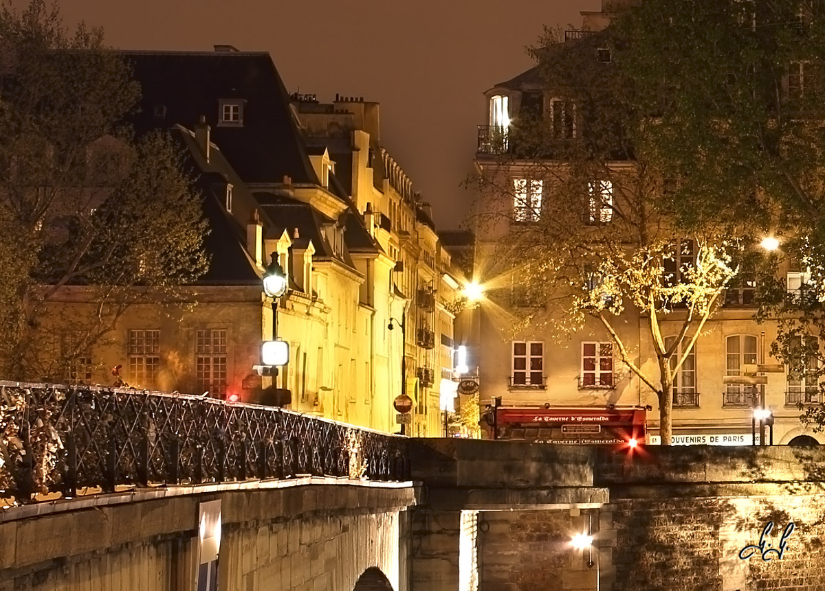 Paris by night crop