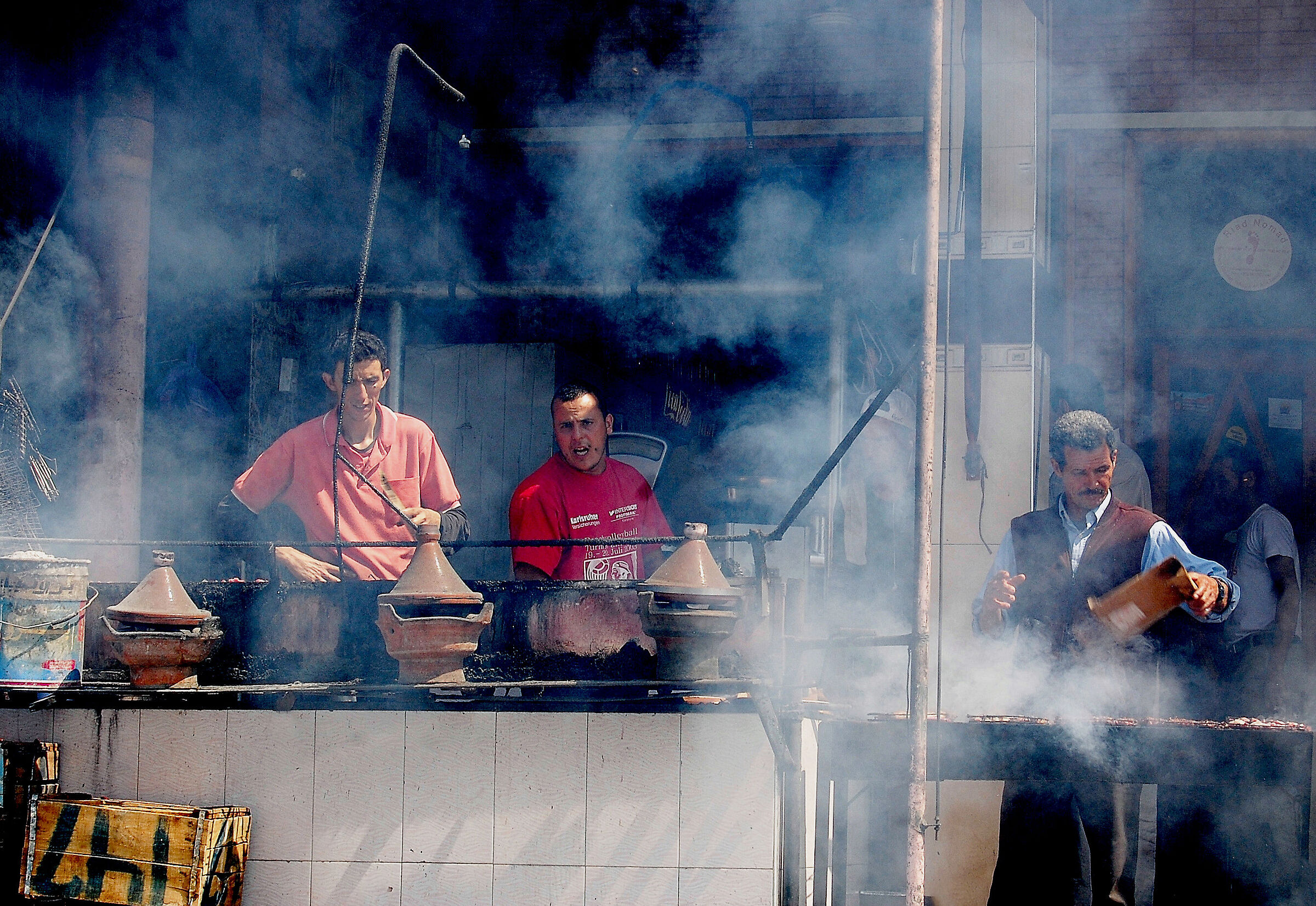 Great barbecue in Marrakech