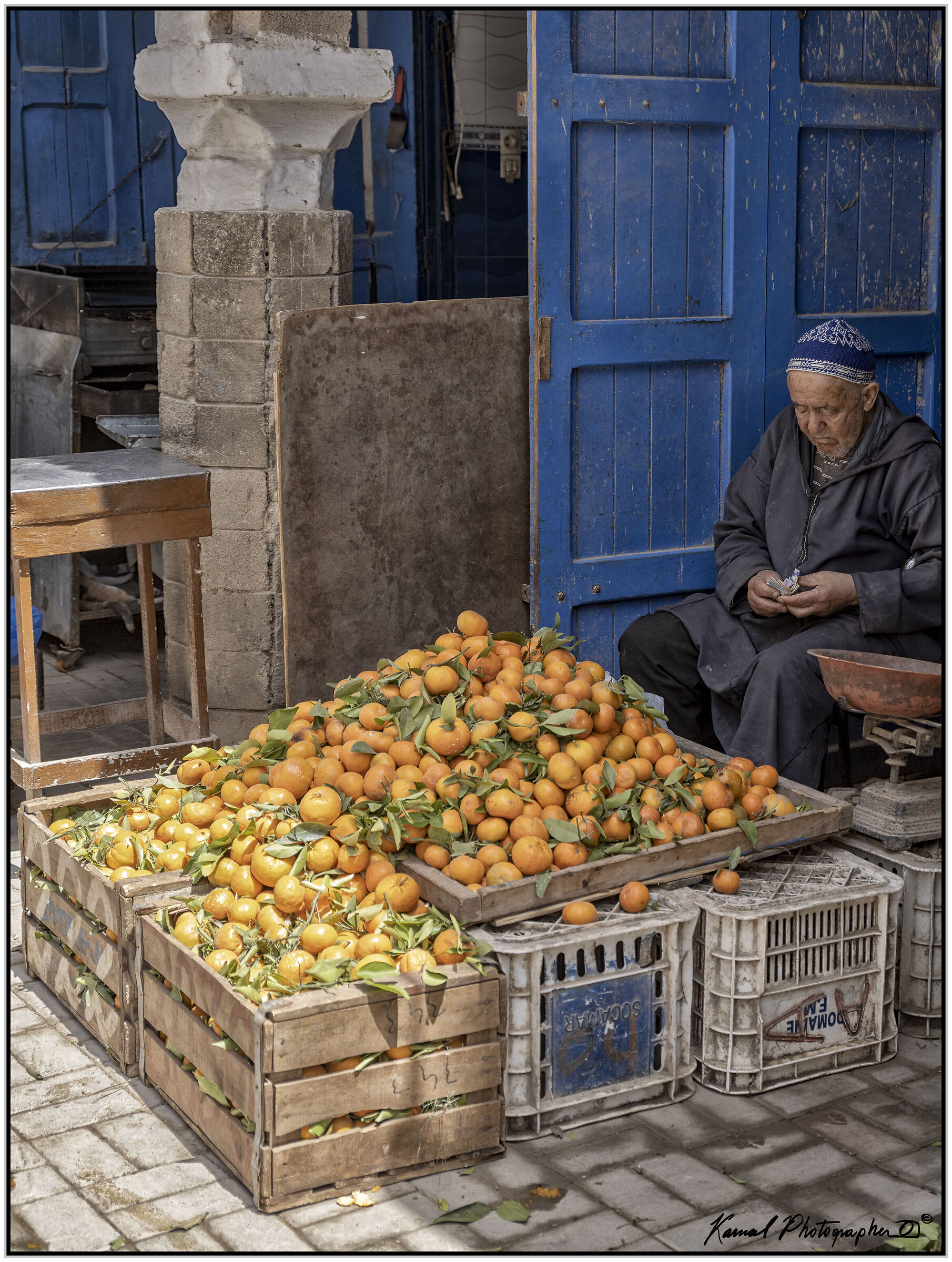 on the streets of Marrakech