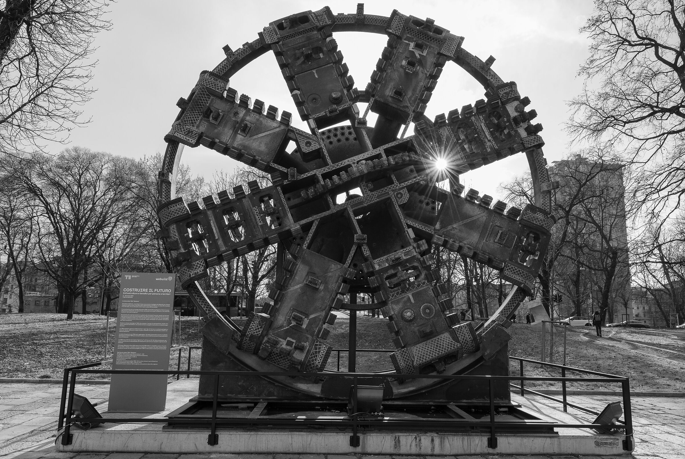 Stefania, la Talpa della mm4, alla Triennale