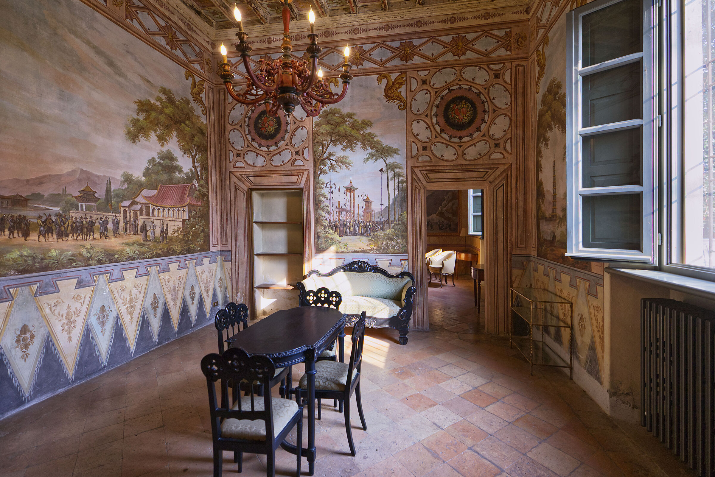 Villa Bpttini, interni