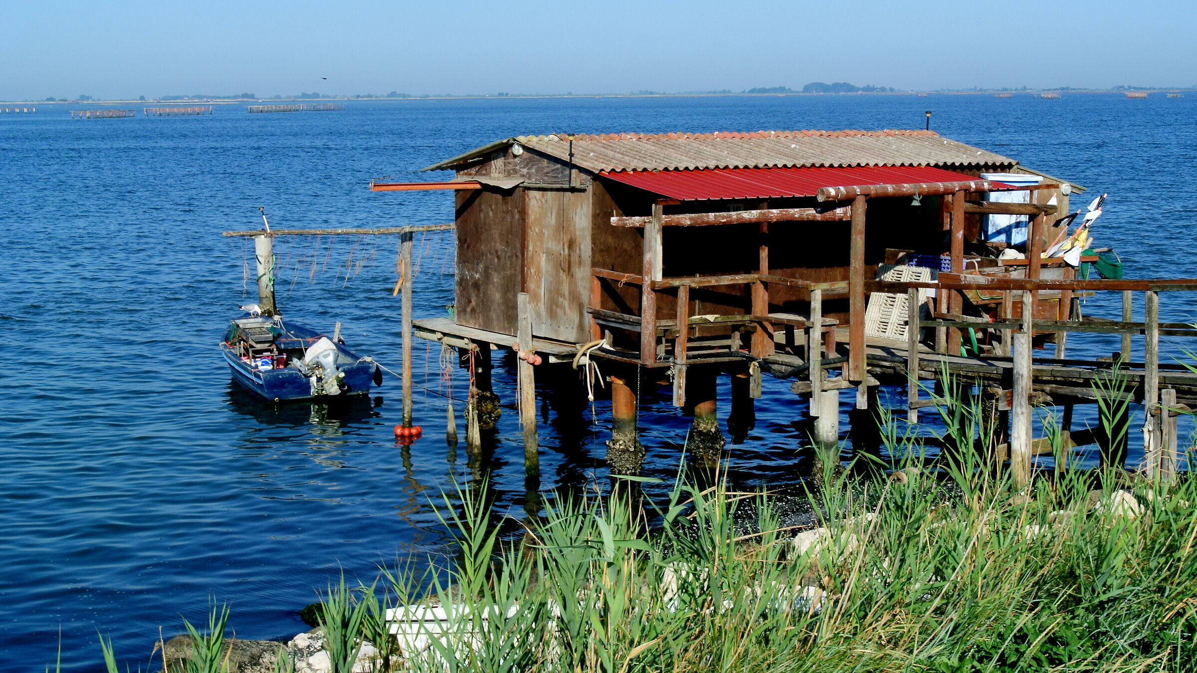 fishing on the Po Delta