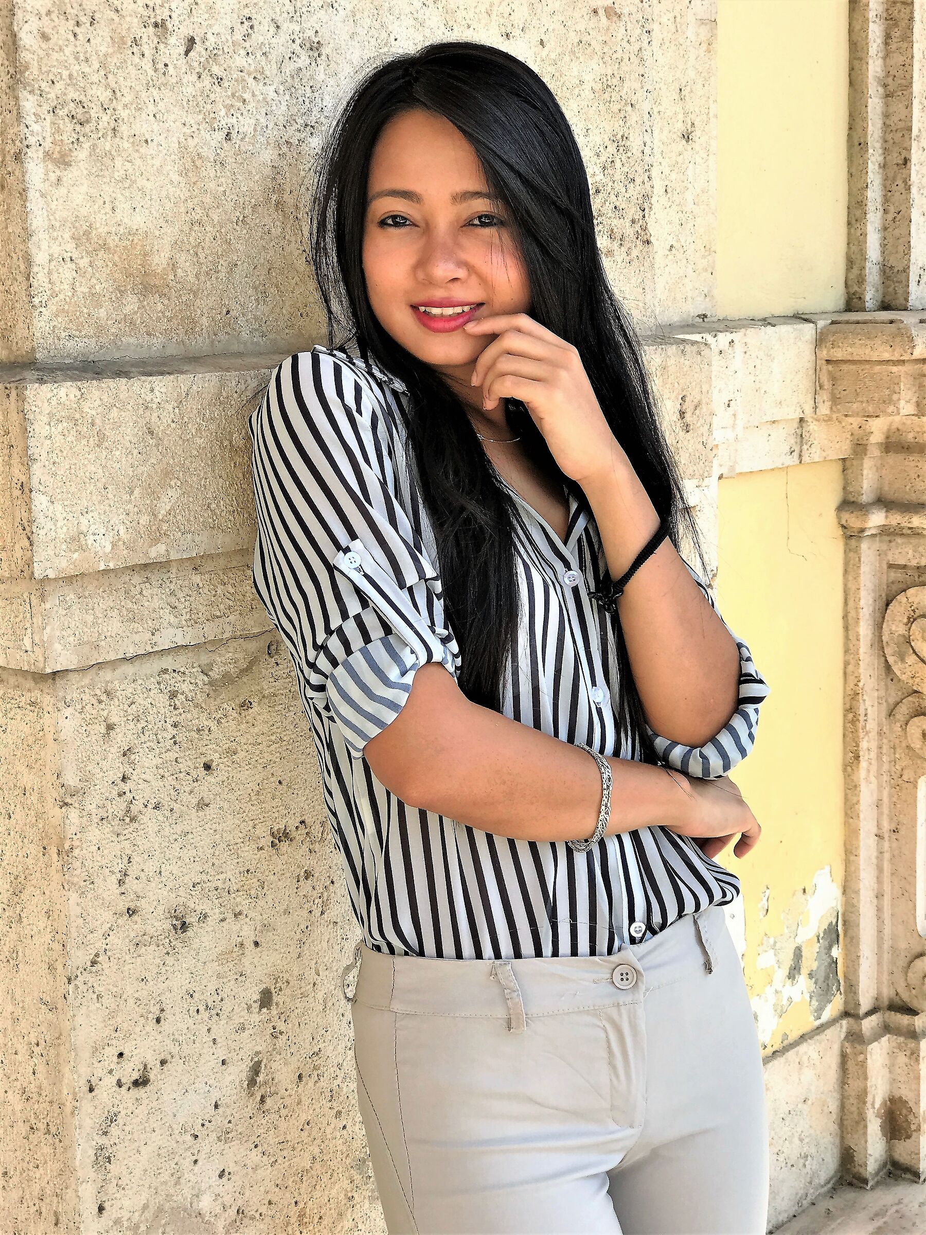 Una timida Kikki al primo scatto!