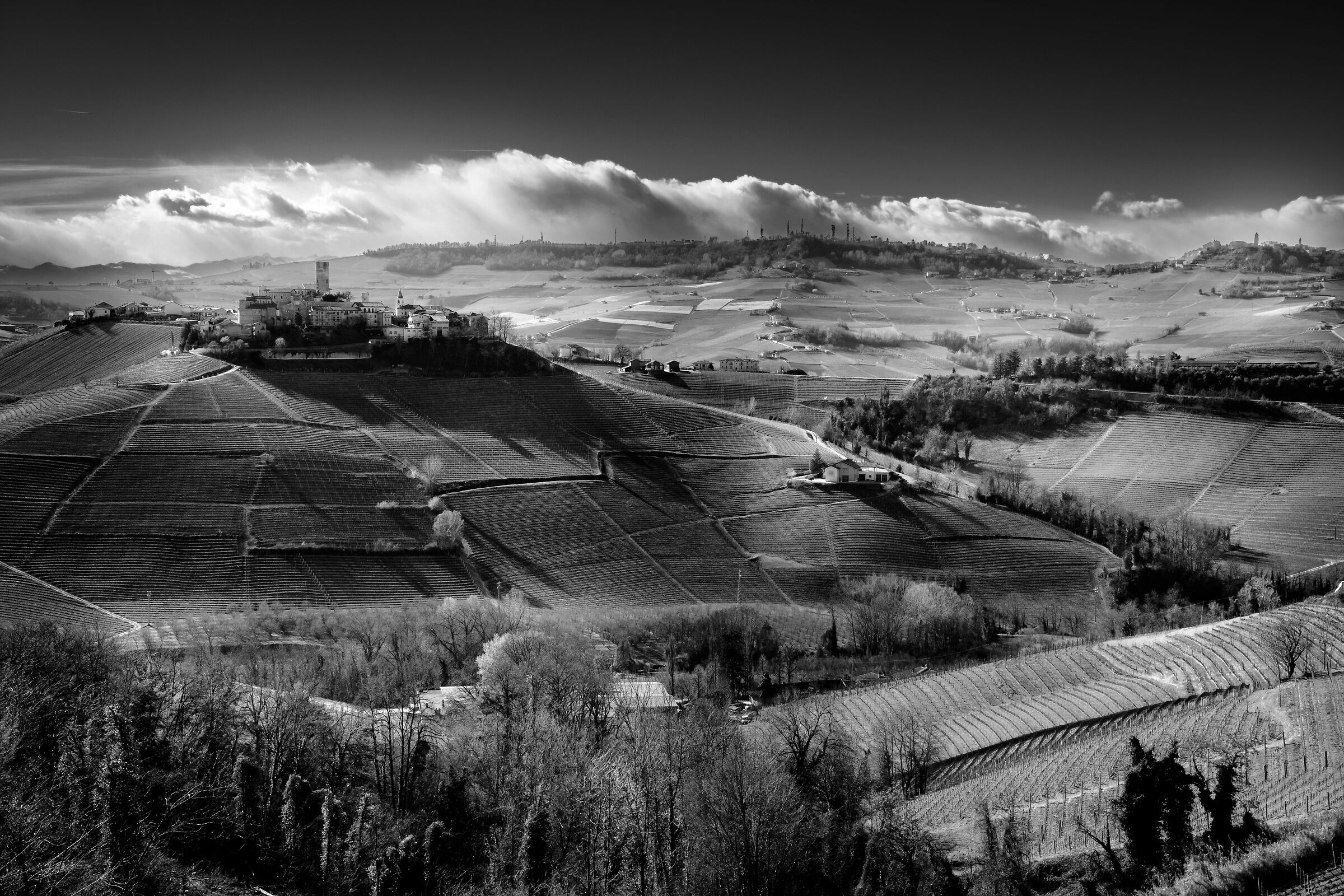 Langhe in B&W