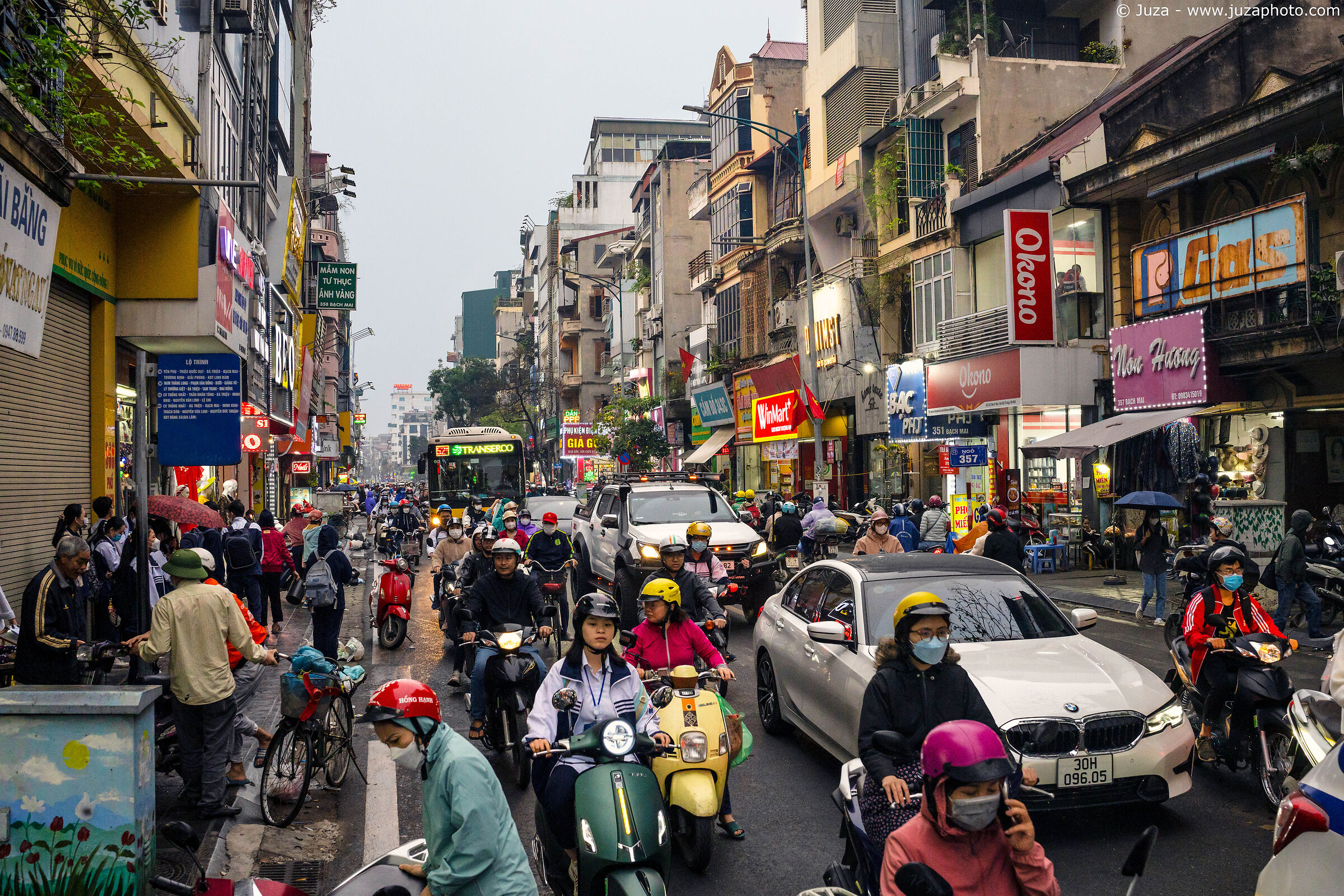 Hanoi's chaotic traffic