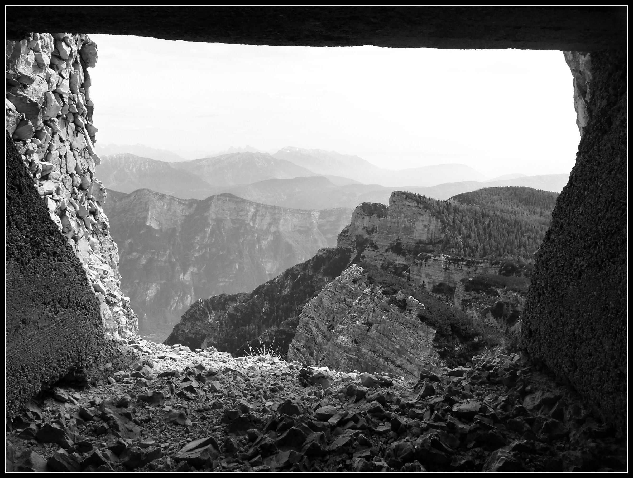 on the paths of the Great War....