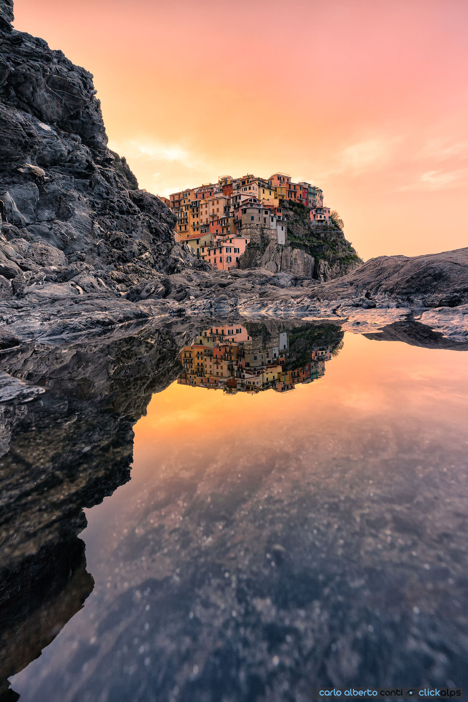 Sunrise on Manarola