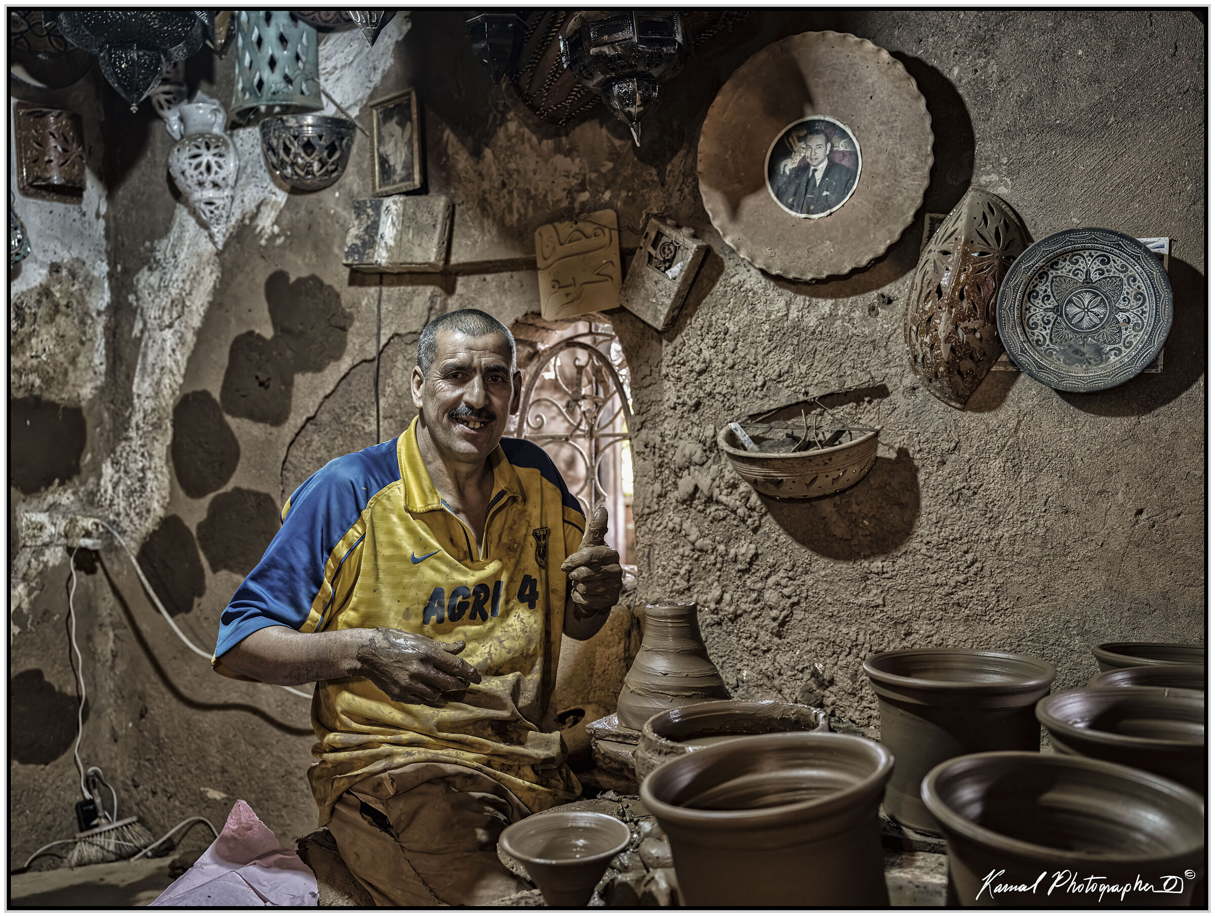 Master potter Atlas Mountains Morocco
