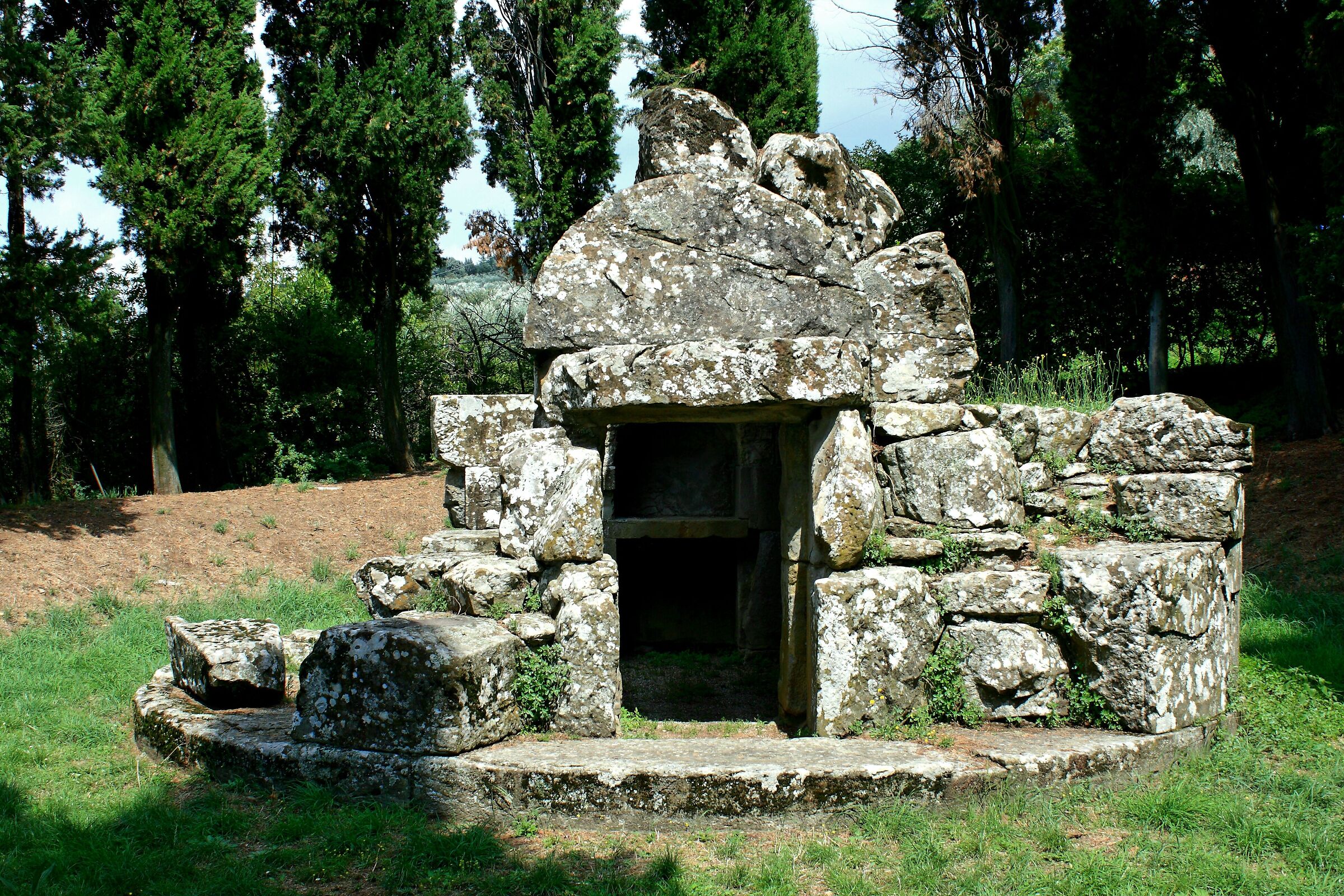 Ancient Etruscan ruins