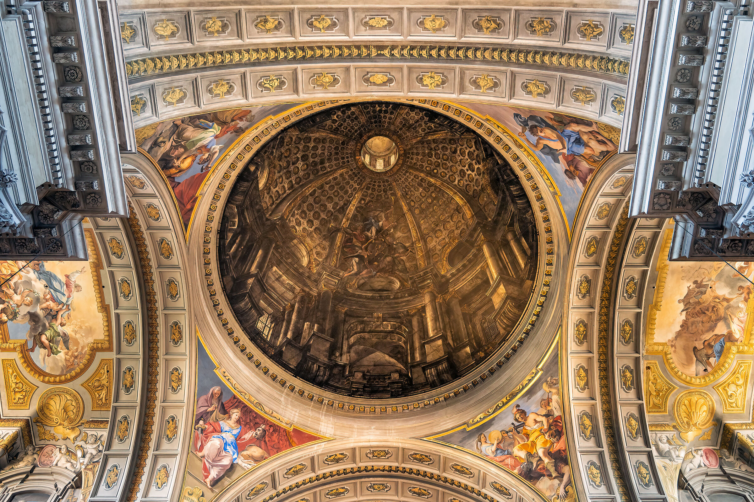 Chiesa di Sant'Ignazio di Loyola: la cupola finta