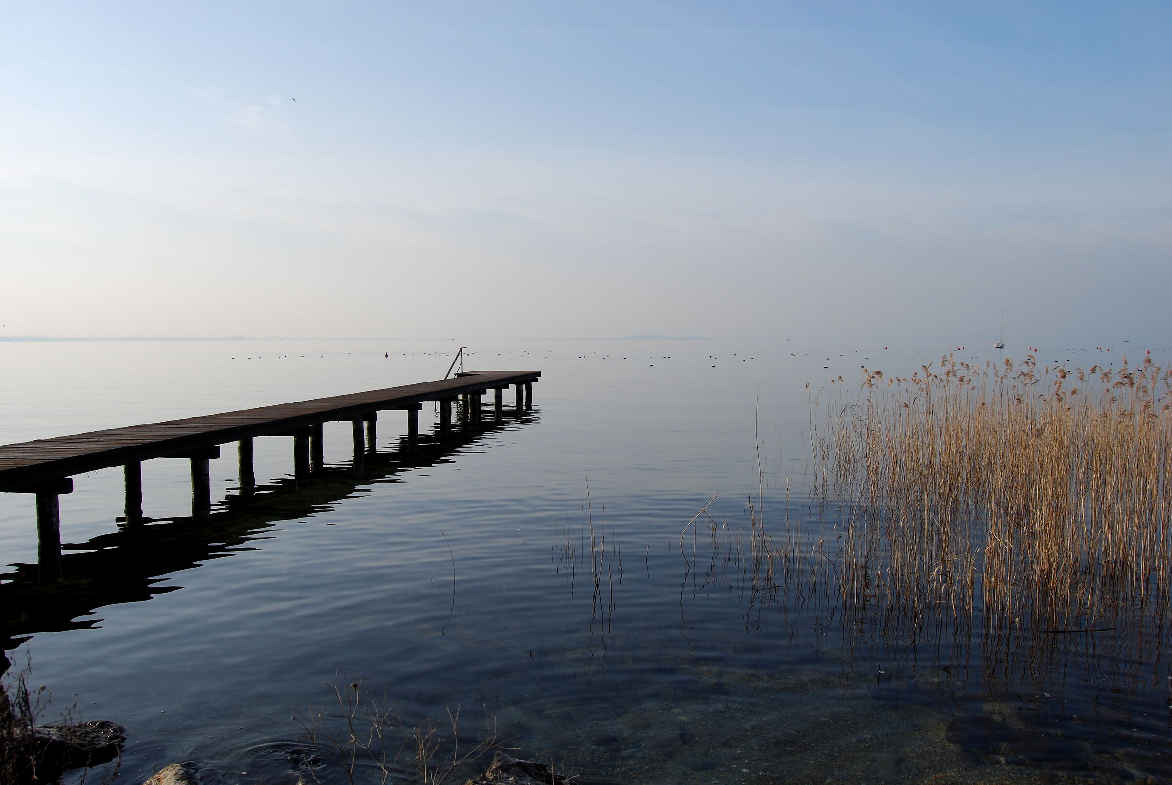lago in inverno