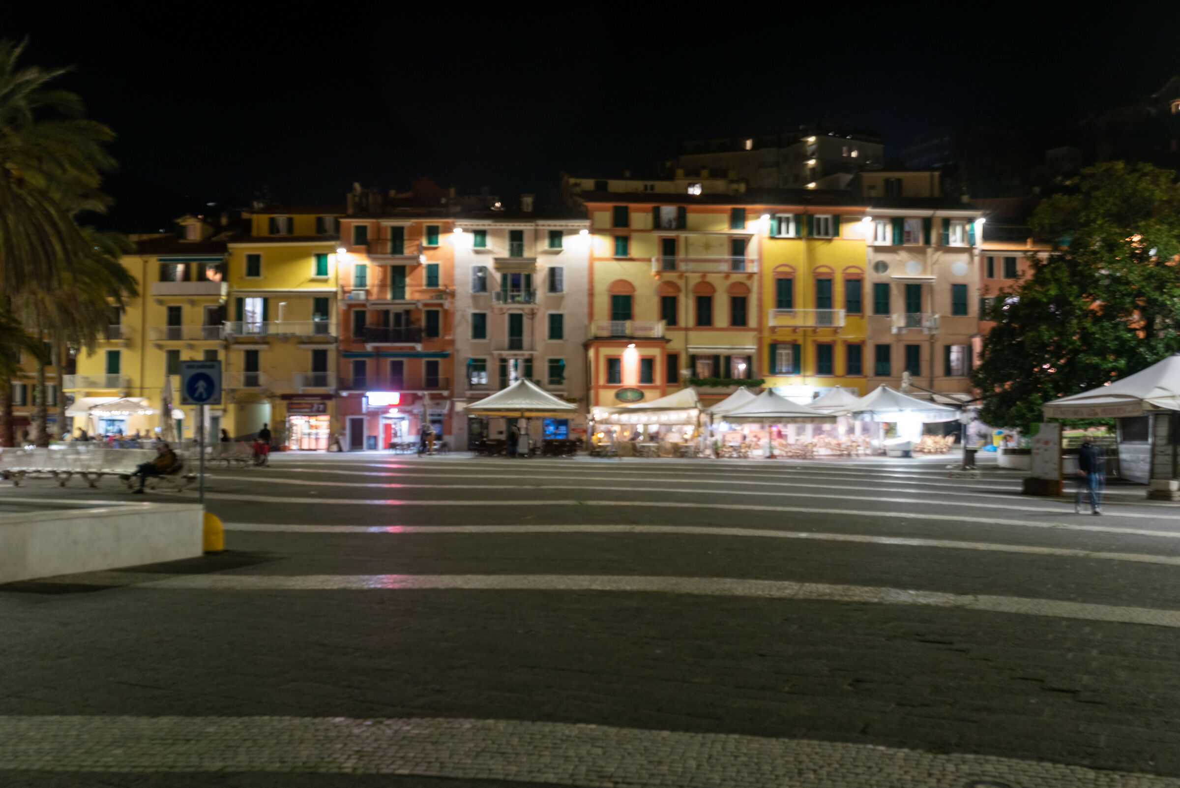 La piazza di Lerici