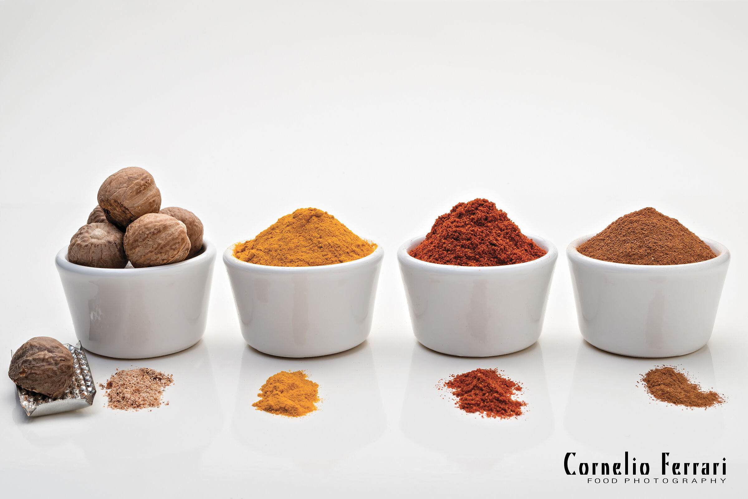 spezie cannella paprica curcuma noce moscata