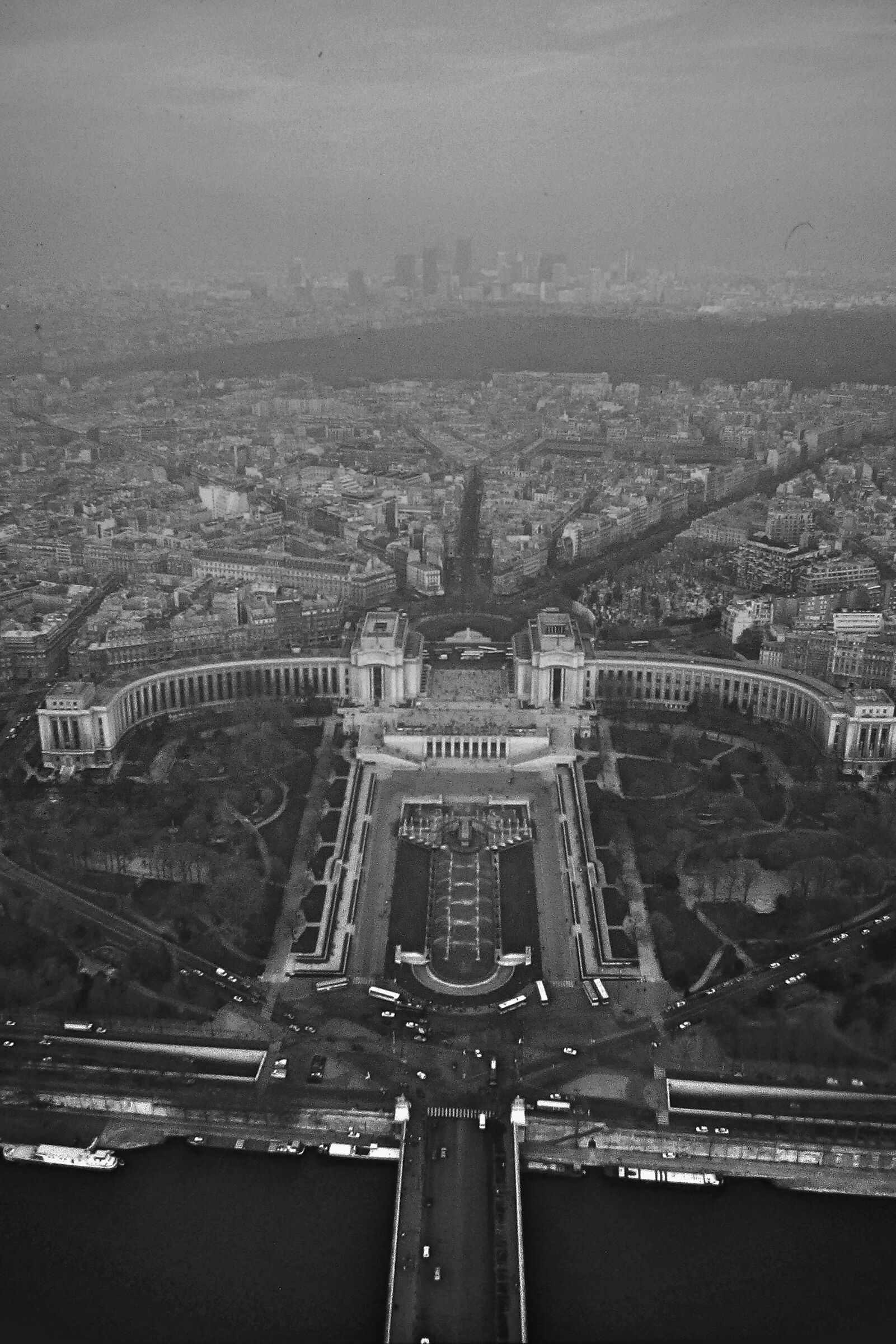 Trocadero from the Eiffel Tower