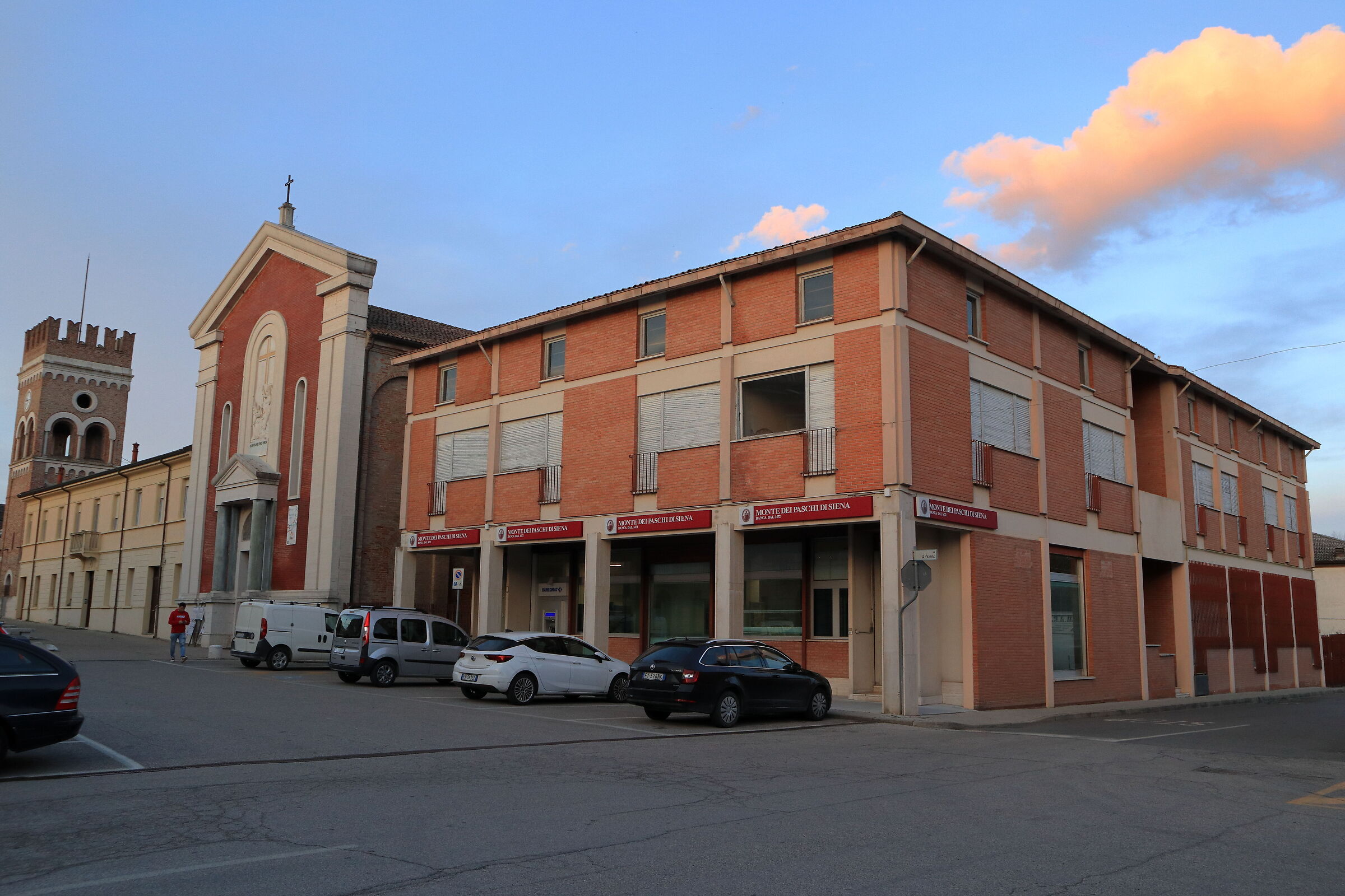 End of the day at Migliarino,Fine giornata a Migliarino