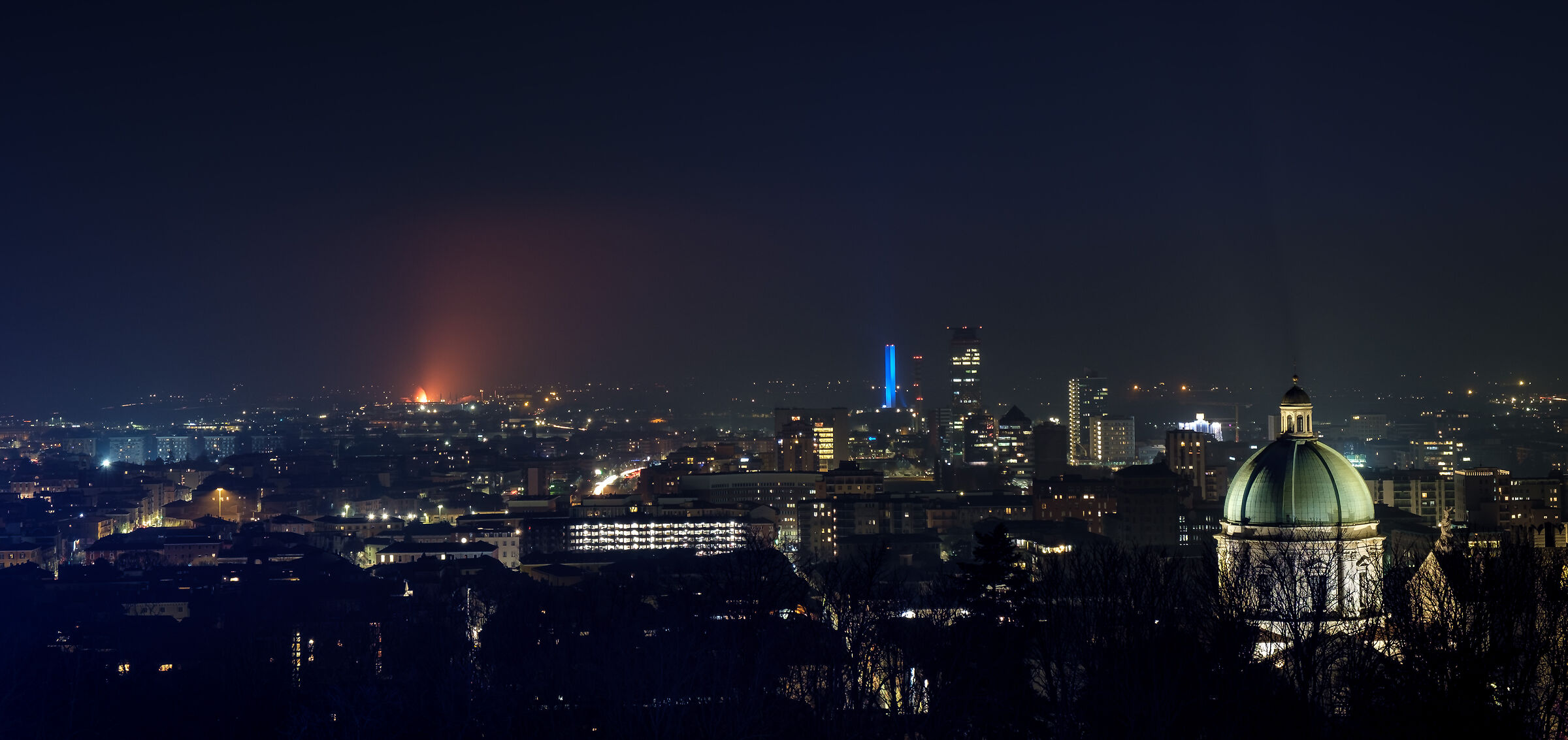 Brescia night