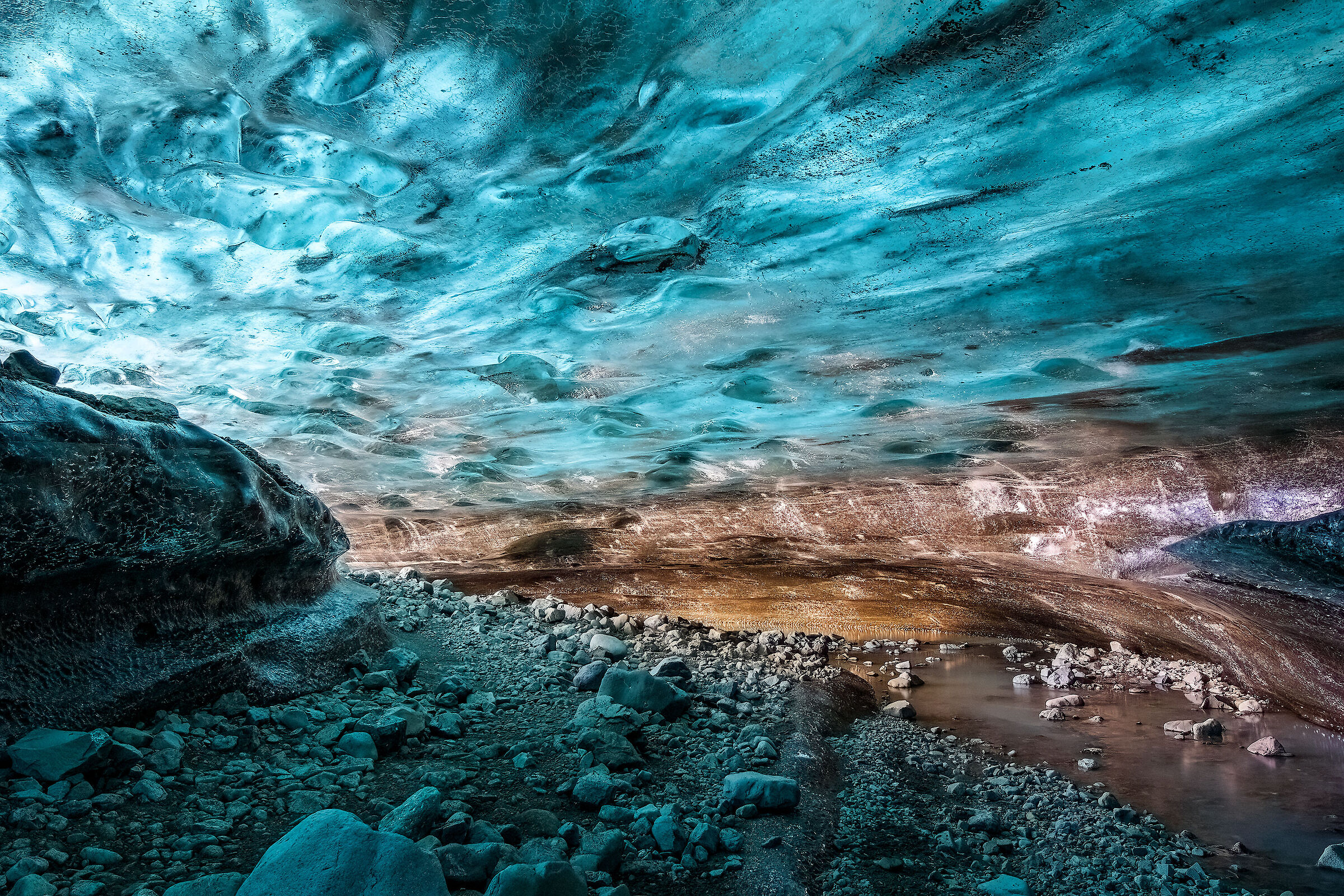 Ice cave Iceland