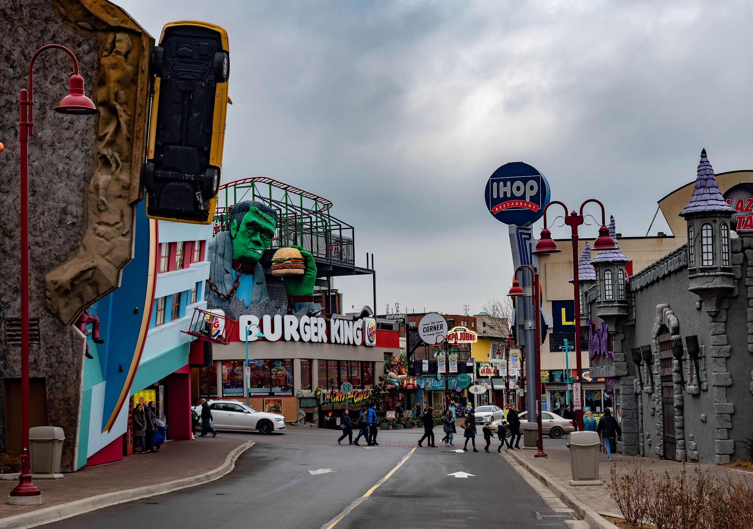 Scorcio di Niagara Falls (Ontario-Canada)