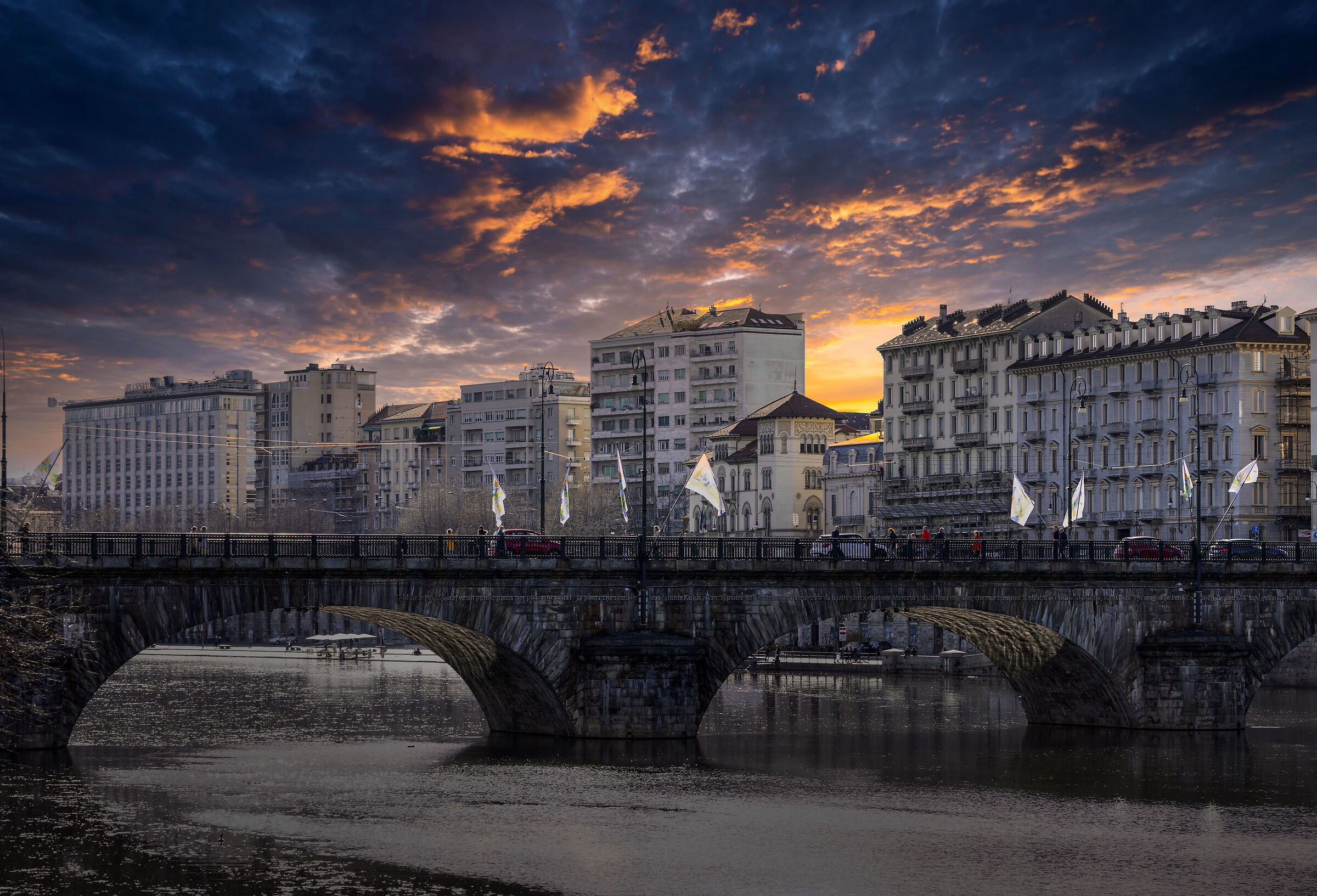 Bridge over the Po