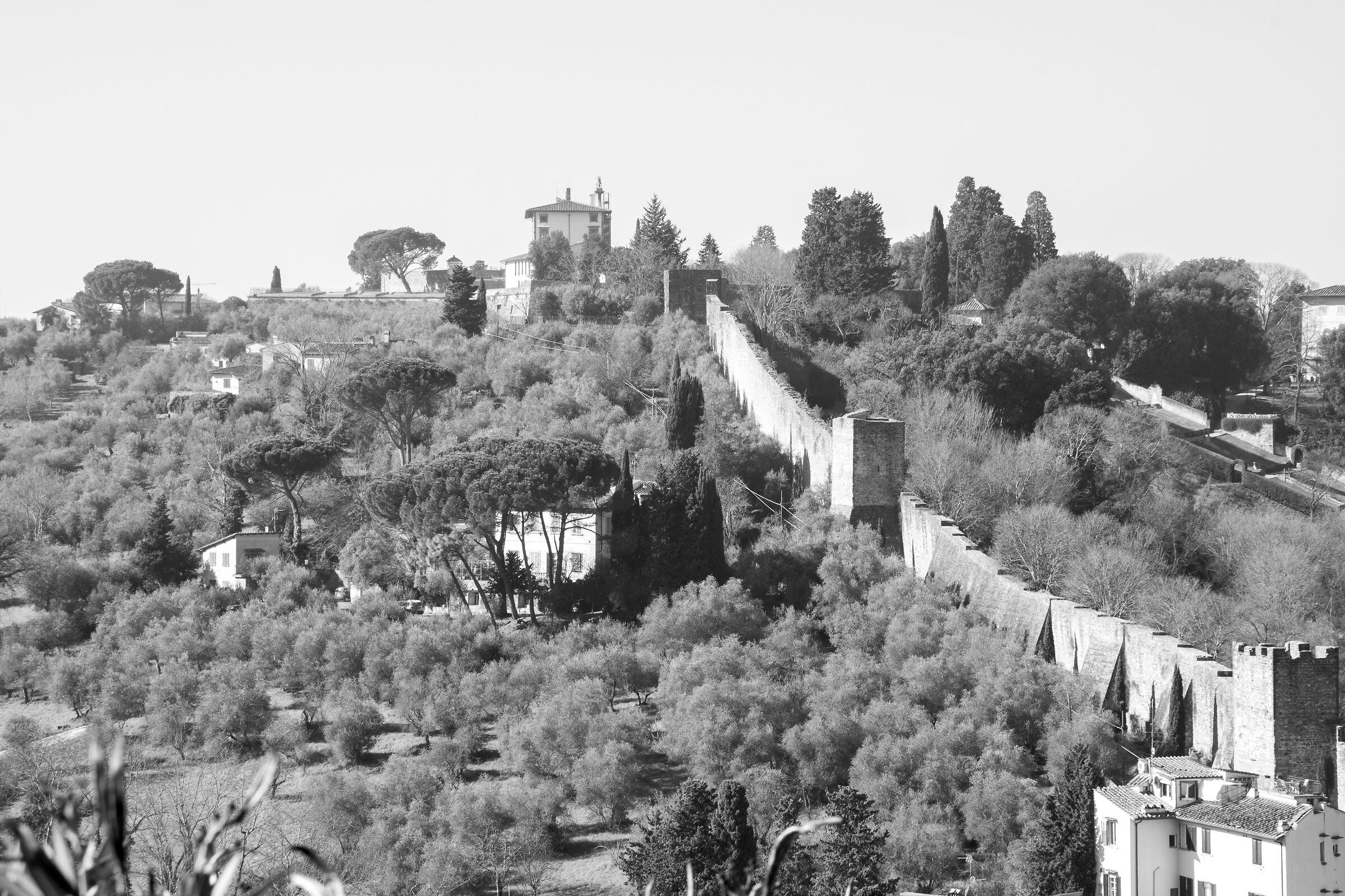 View of the Walls from Piazzale Michelangelo