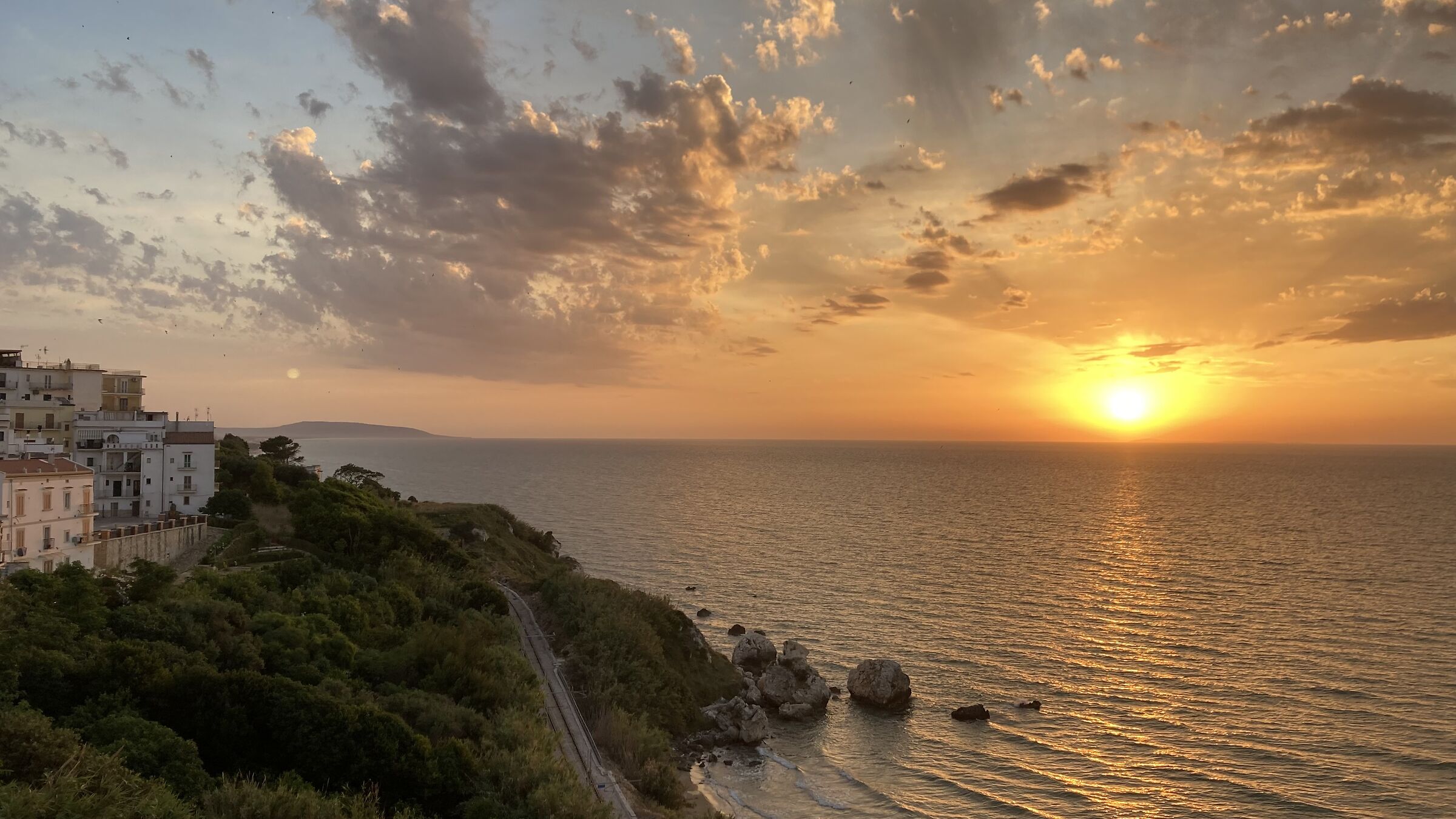 Sunset in Rodi Garganico