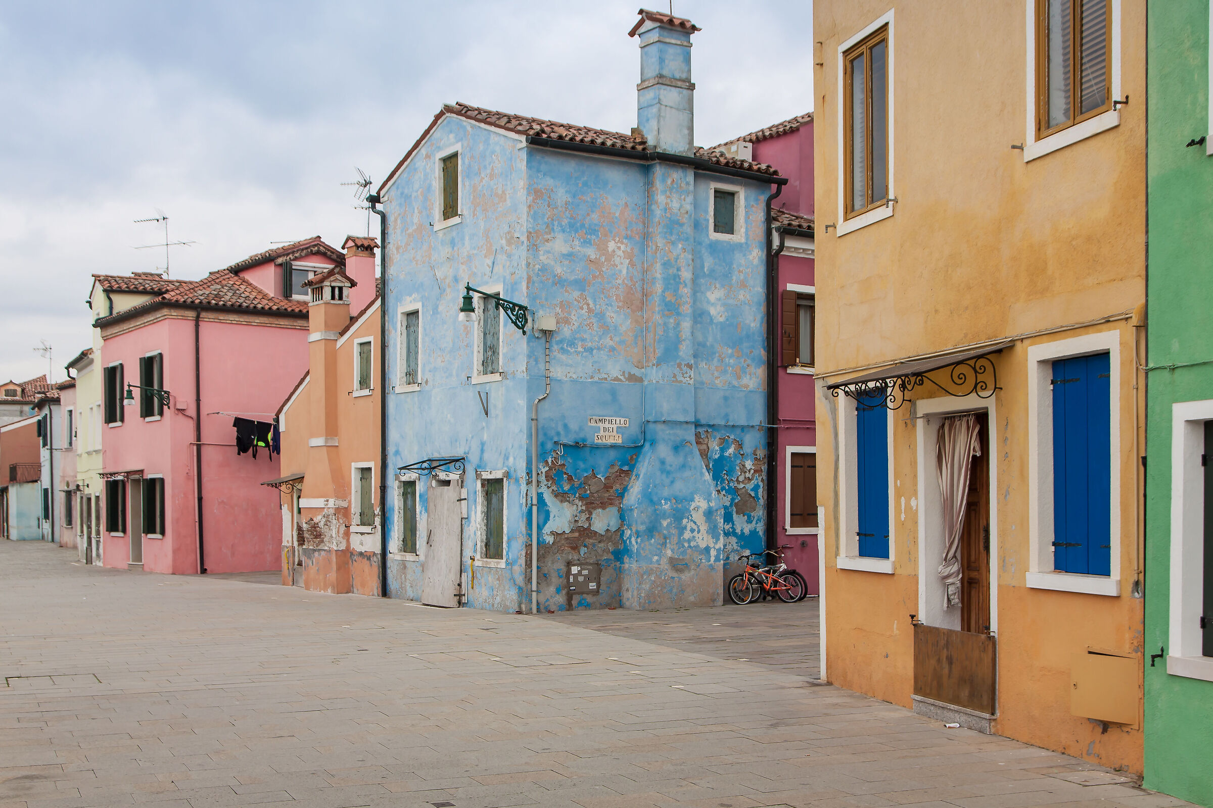 Burano colori pastello.