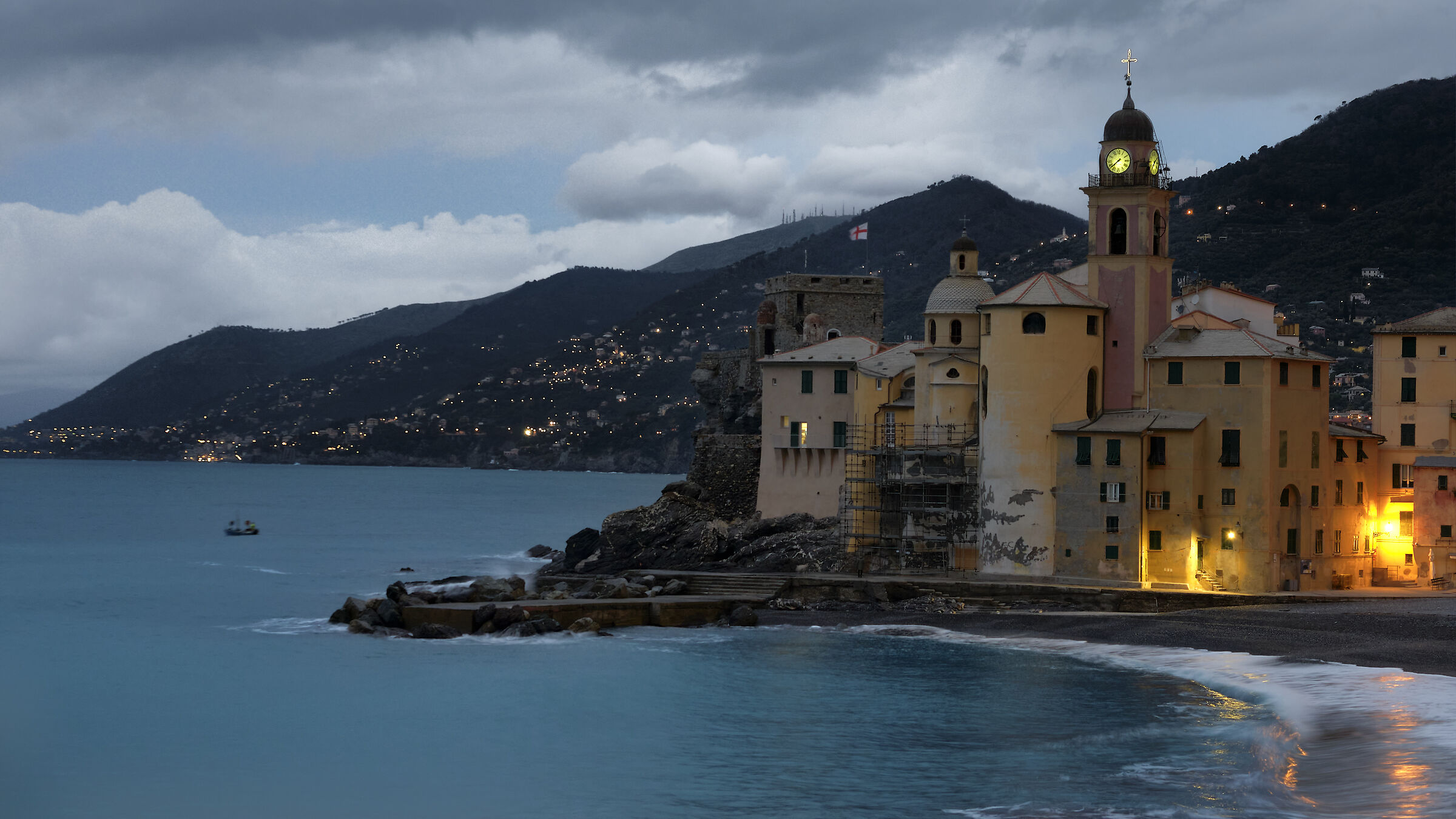 alba Camogli, la partenza