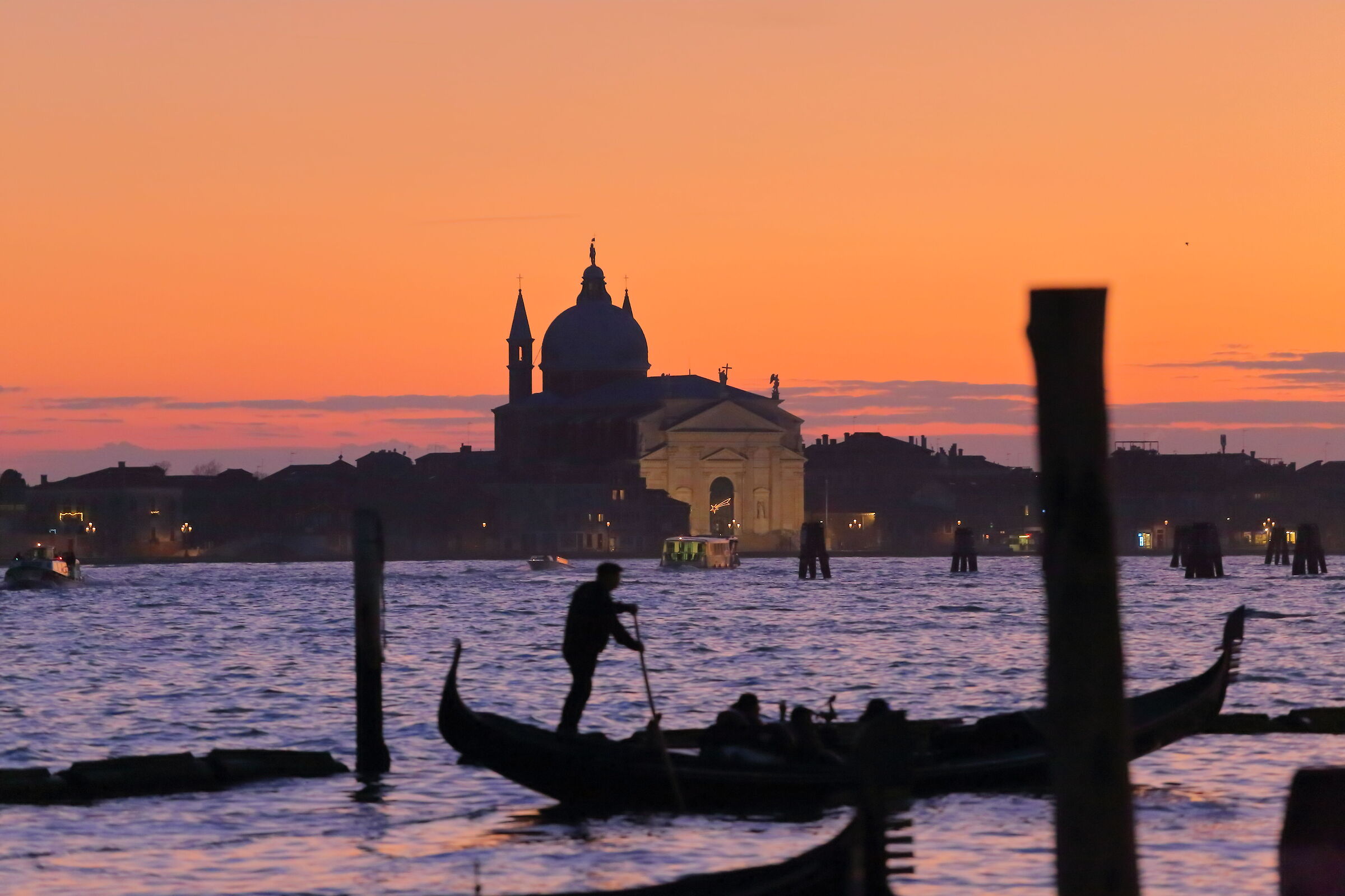 Canale della Giudecca con l'isola di San Giorgio