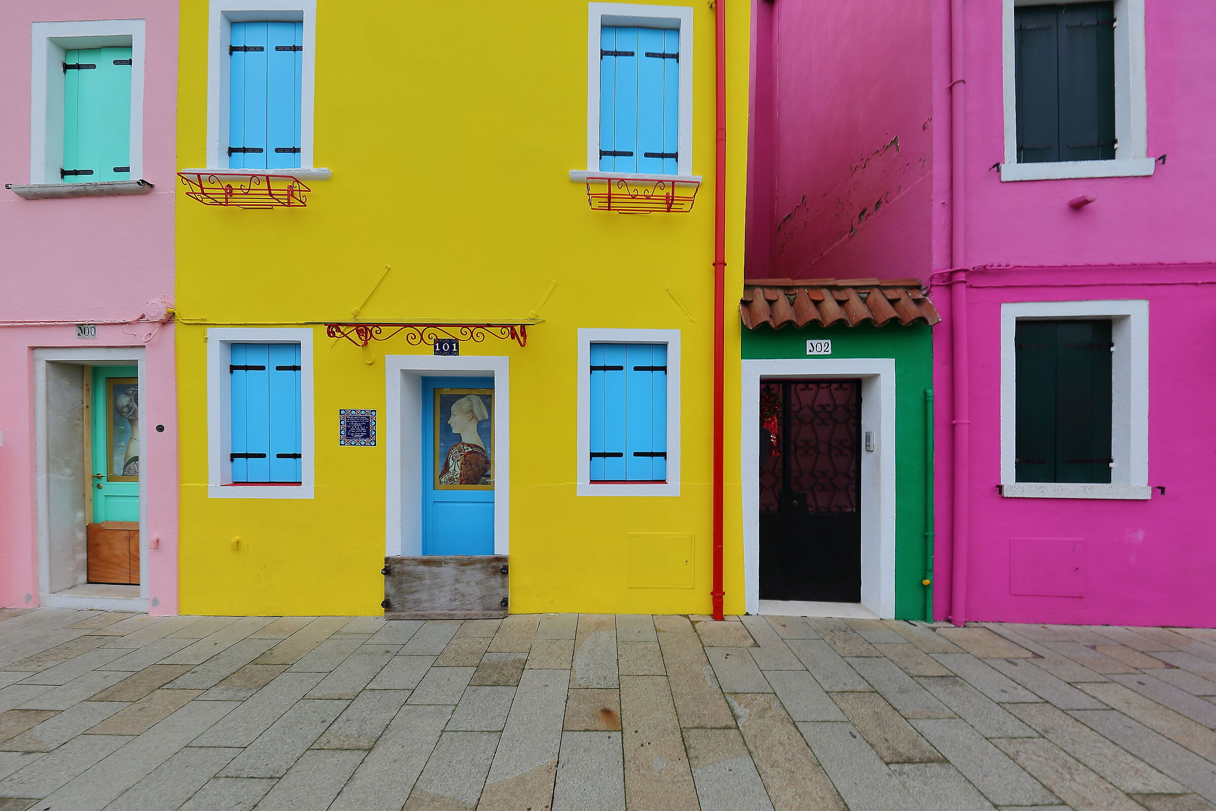 Burano, i colori