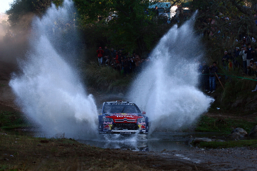 Rally Argentina 2009 splash