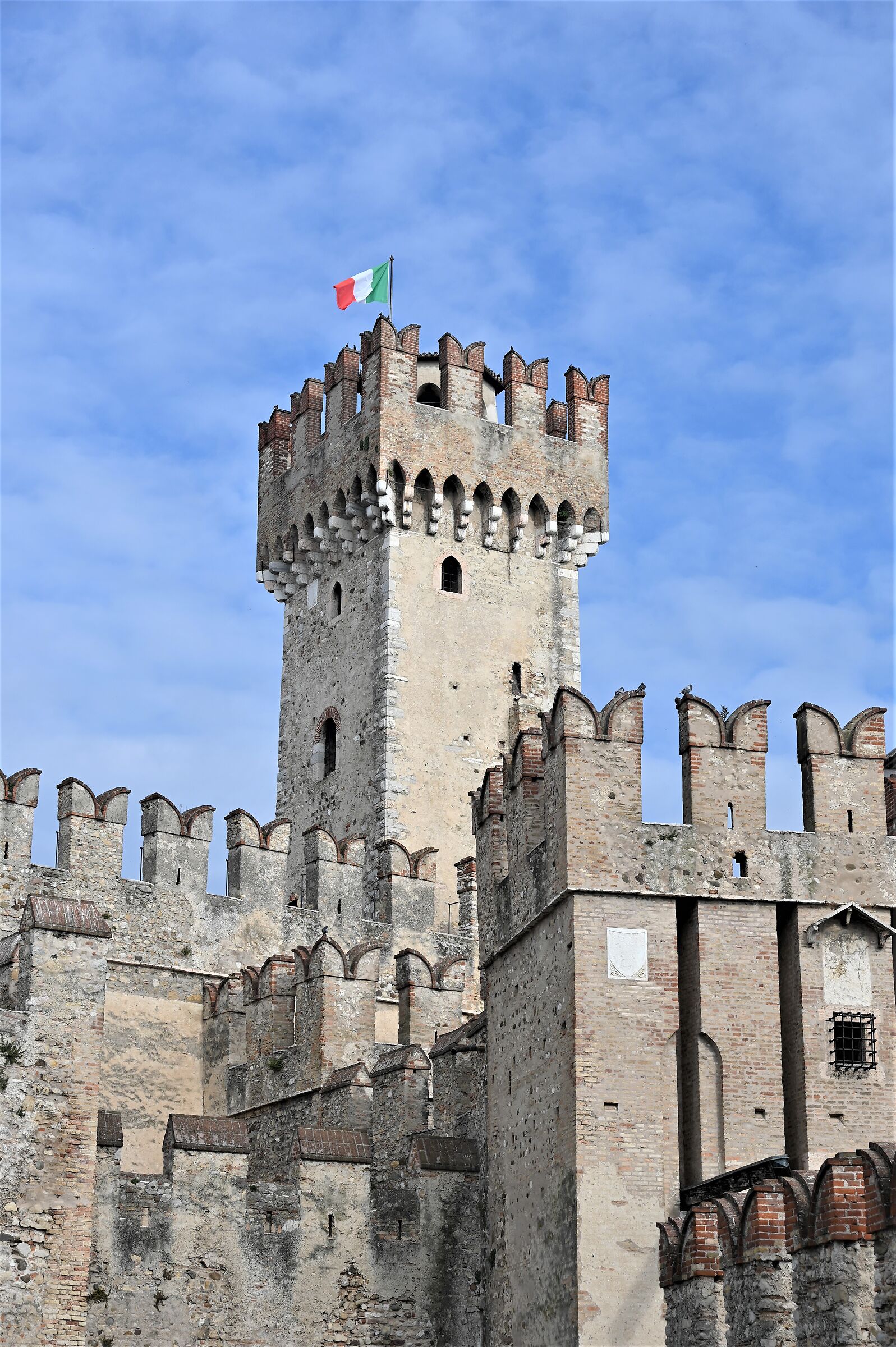 The spires of Sirmione