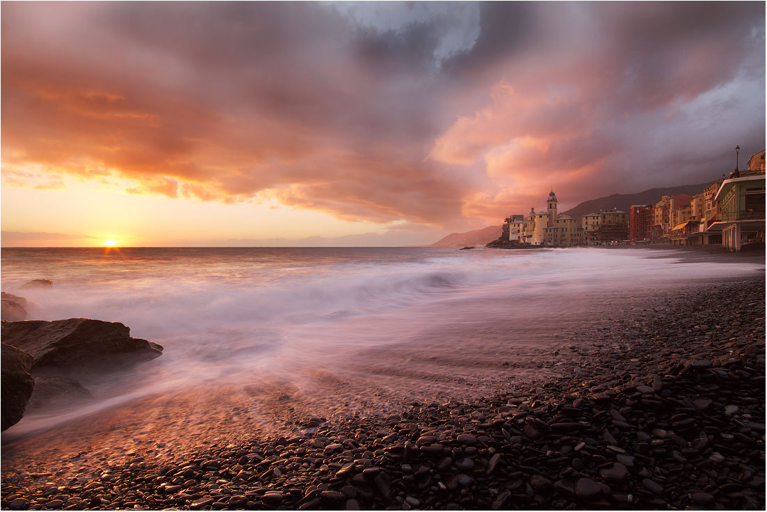 onde e riflessi a Camogli (ge)
