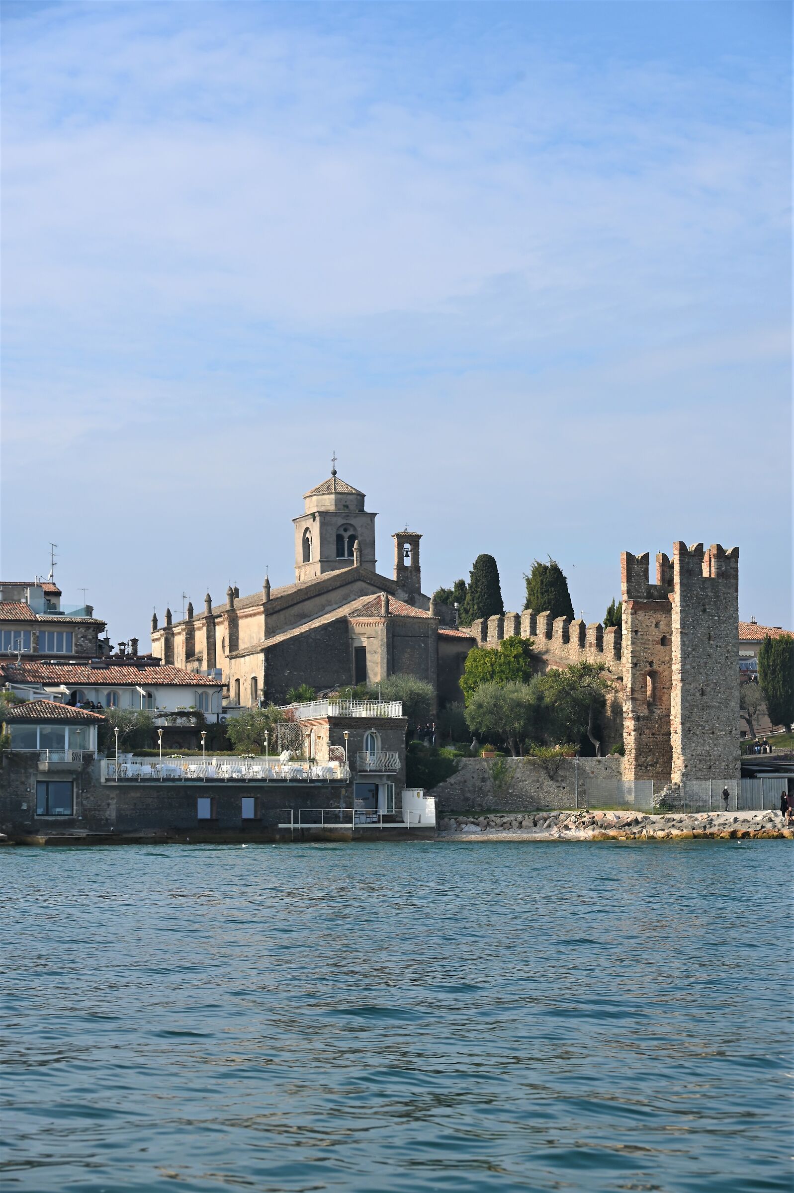 Sirmione seen from the lake