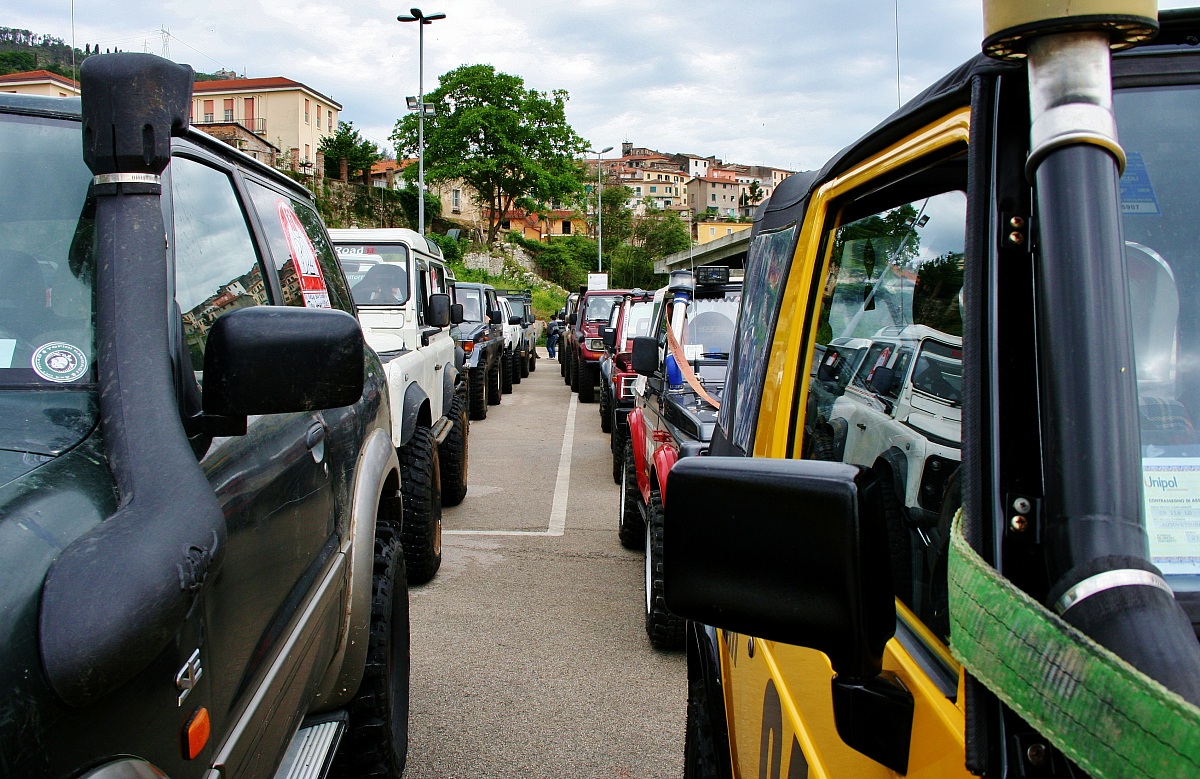 Raduno fuoristrada San Giovanni Incarico 5/5/2013