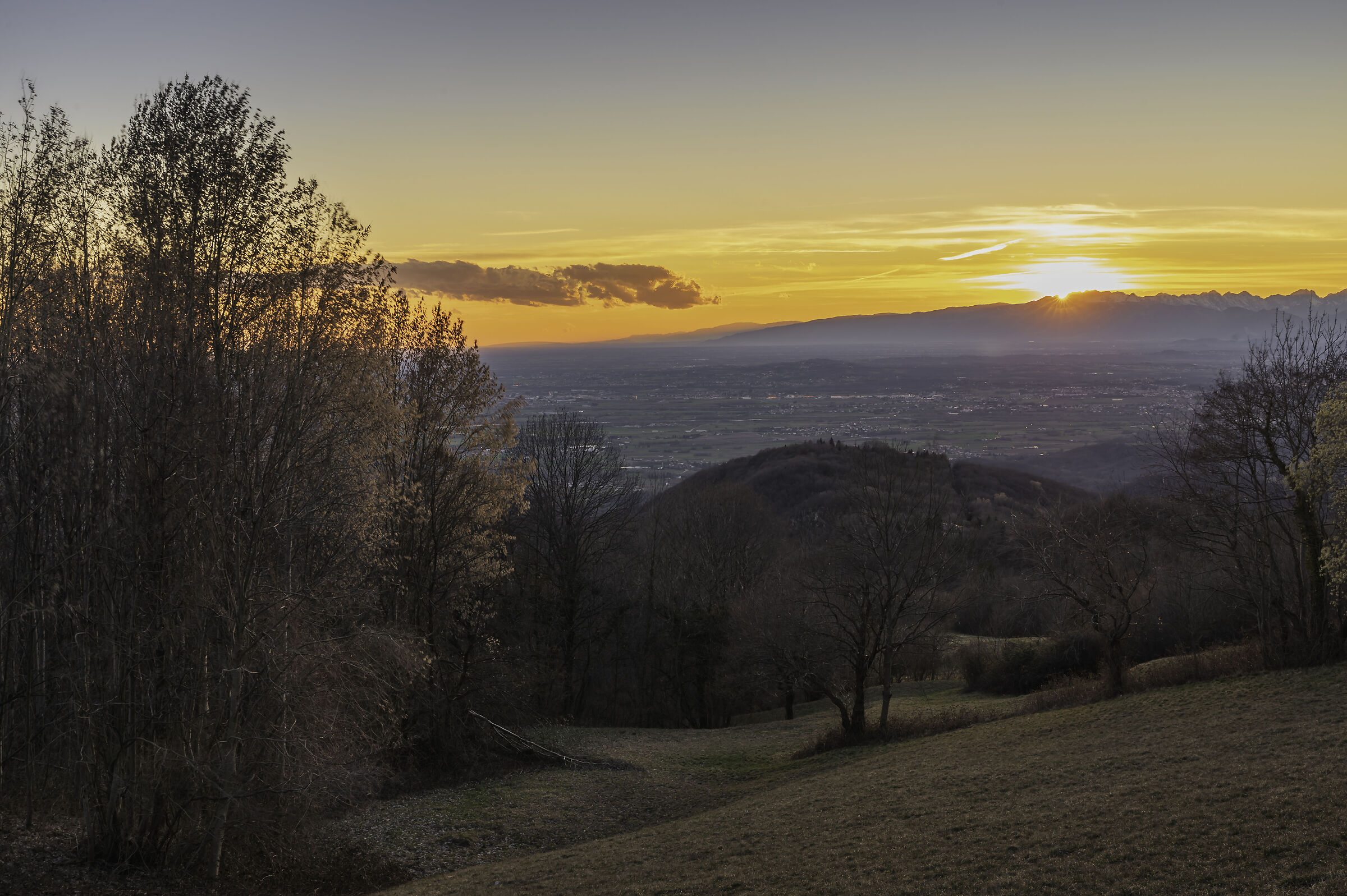 Tramonto da Valle di Soffumbergo