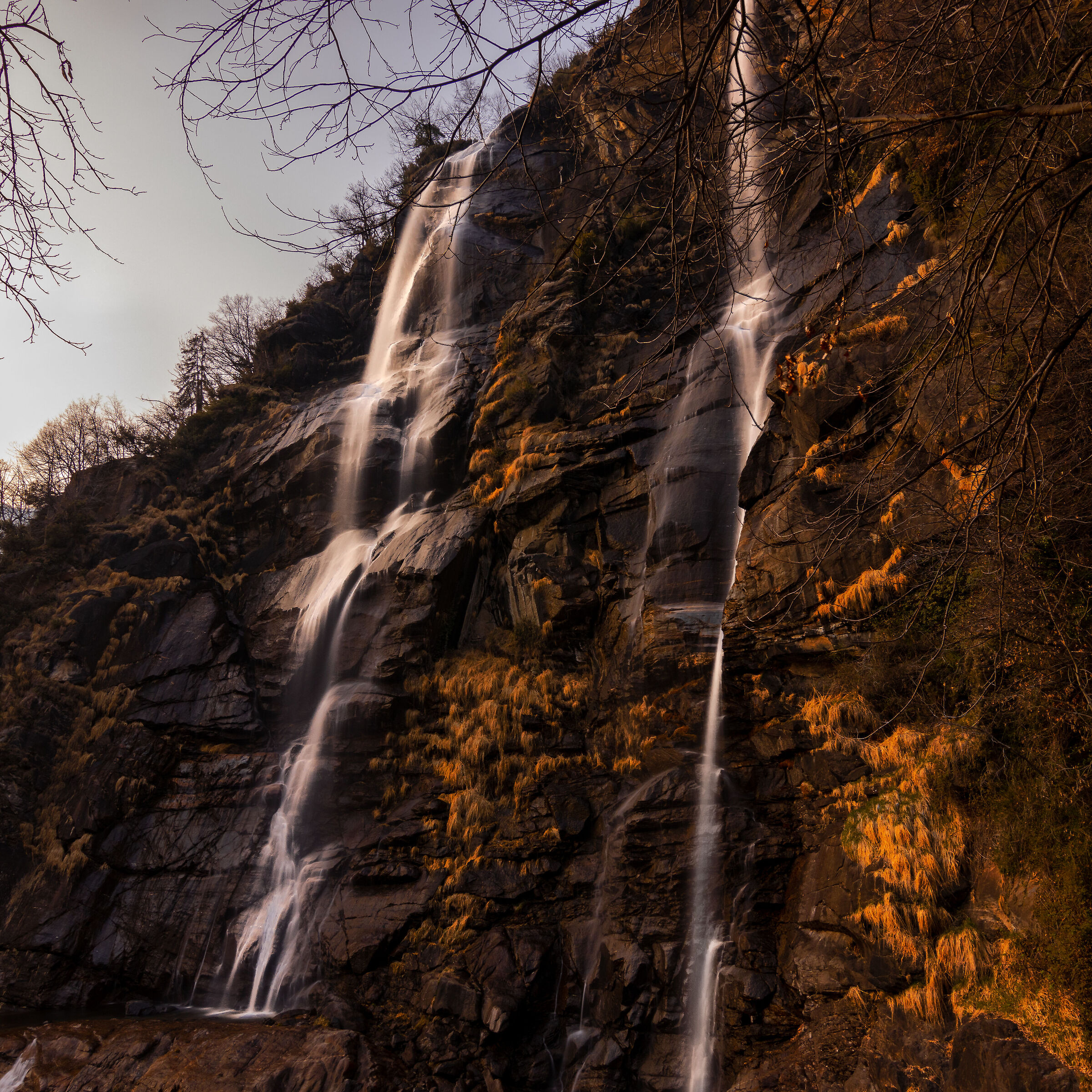 Acquafraggia Waterfalls