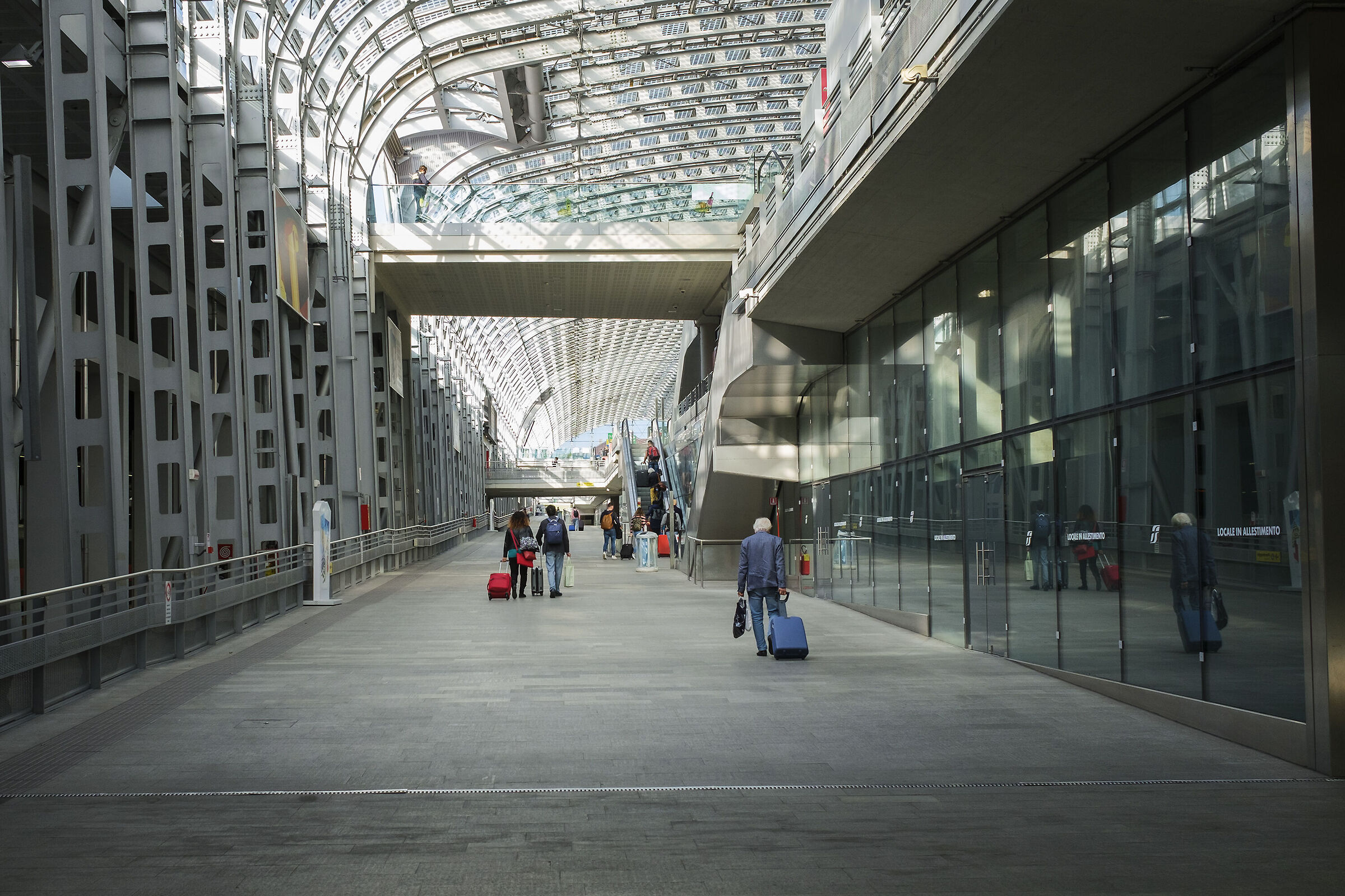 Arrivals and departures