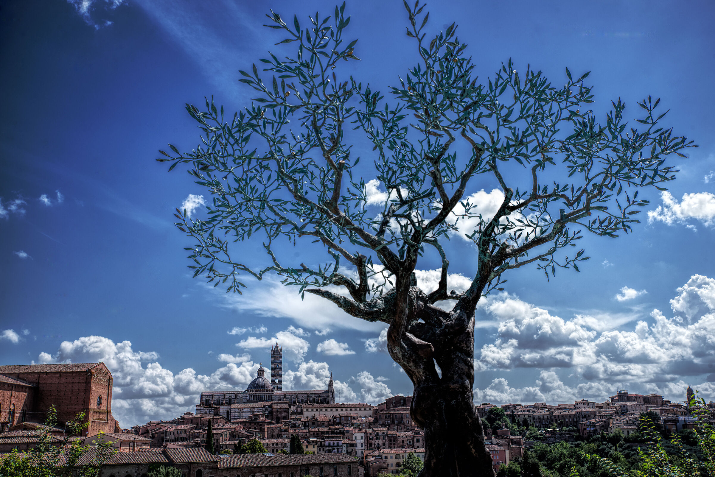 Vista di Siena