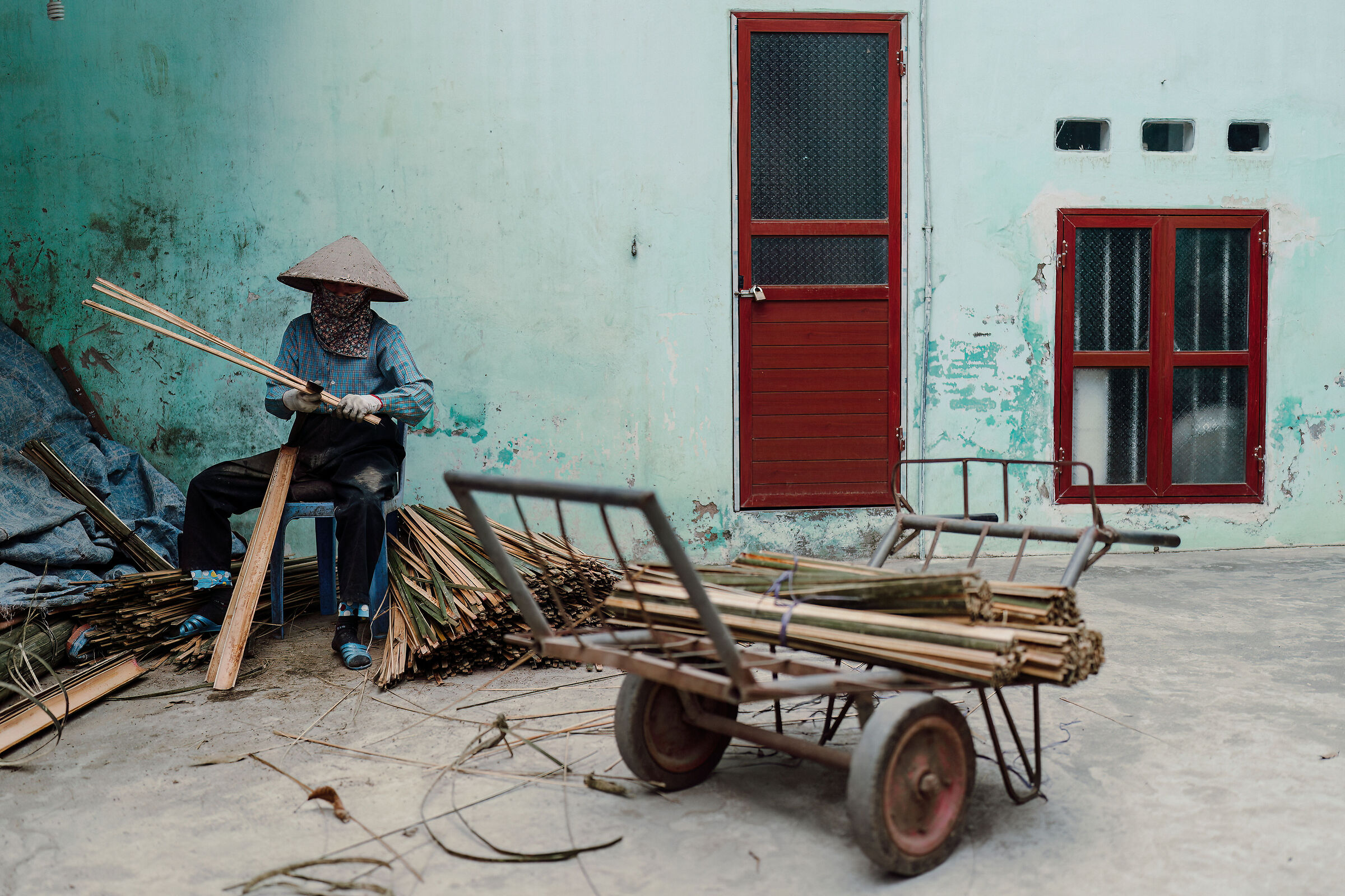 Bambù preparation for incense