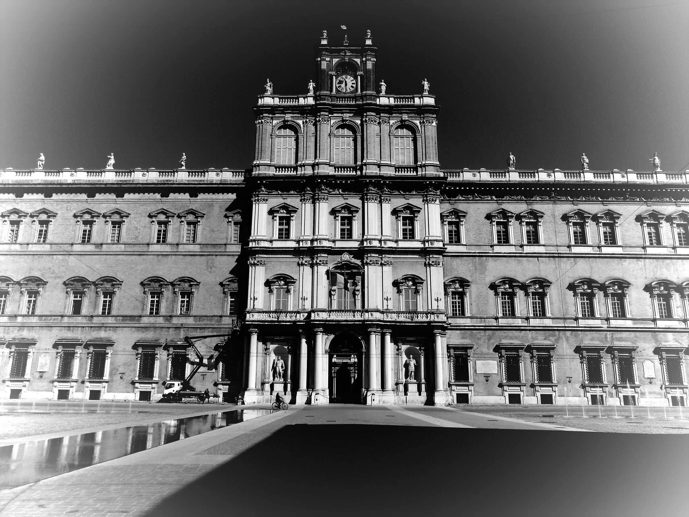 Academy in chiaroscuro