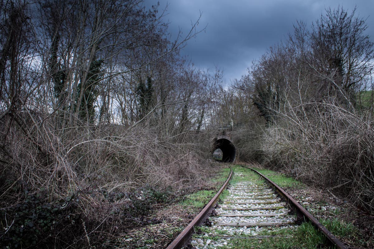 Abandoned railroad