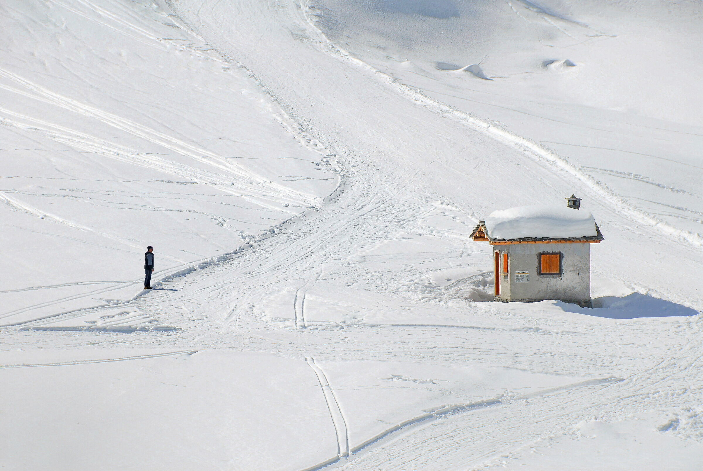 On attention! Greeting to the winter that takes its leave